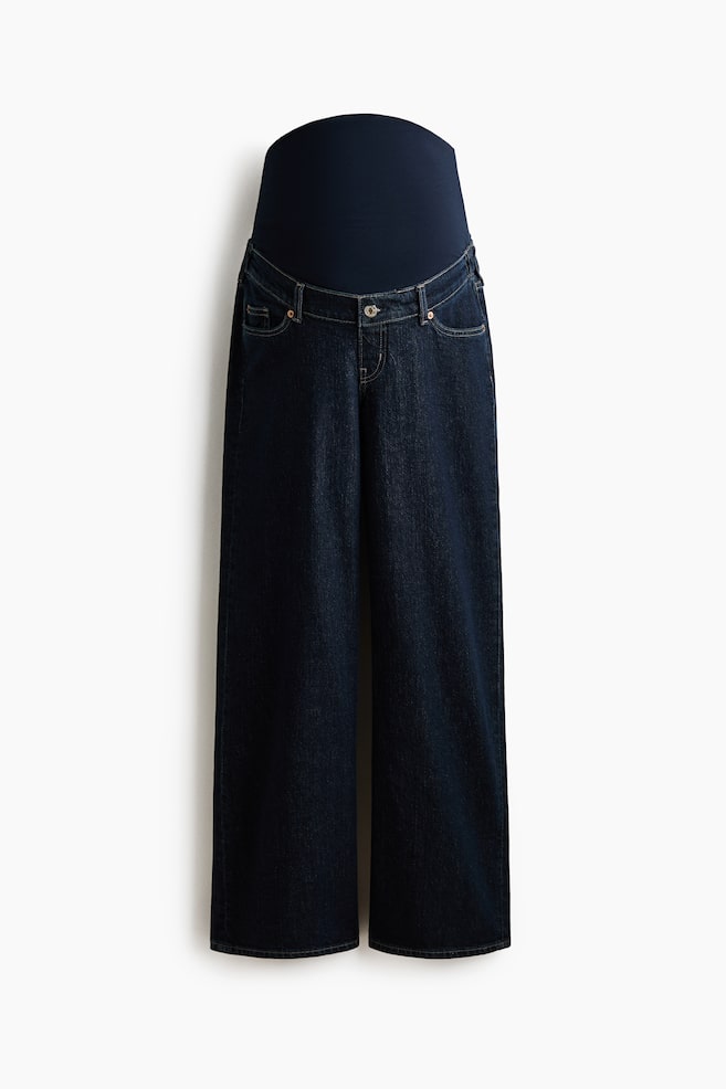 MAMA Wide jeans - Dark denim blue/Black/Dark denim blue/Denim blue/Denim blue/Light denim blue/Pale denim blue/Dark denim blue/Pinstriped/Denim blue/Denim blue/Dark denim blue/White - 1