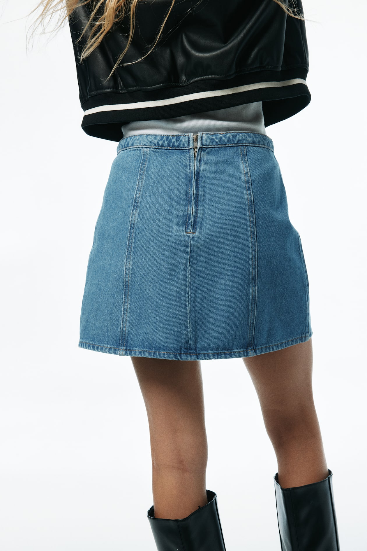 A-Line Mini Skirt - image 5