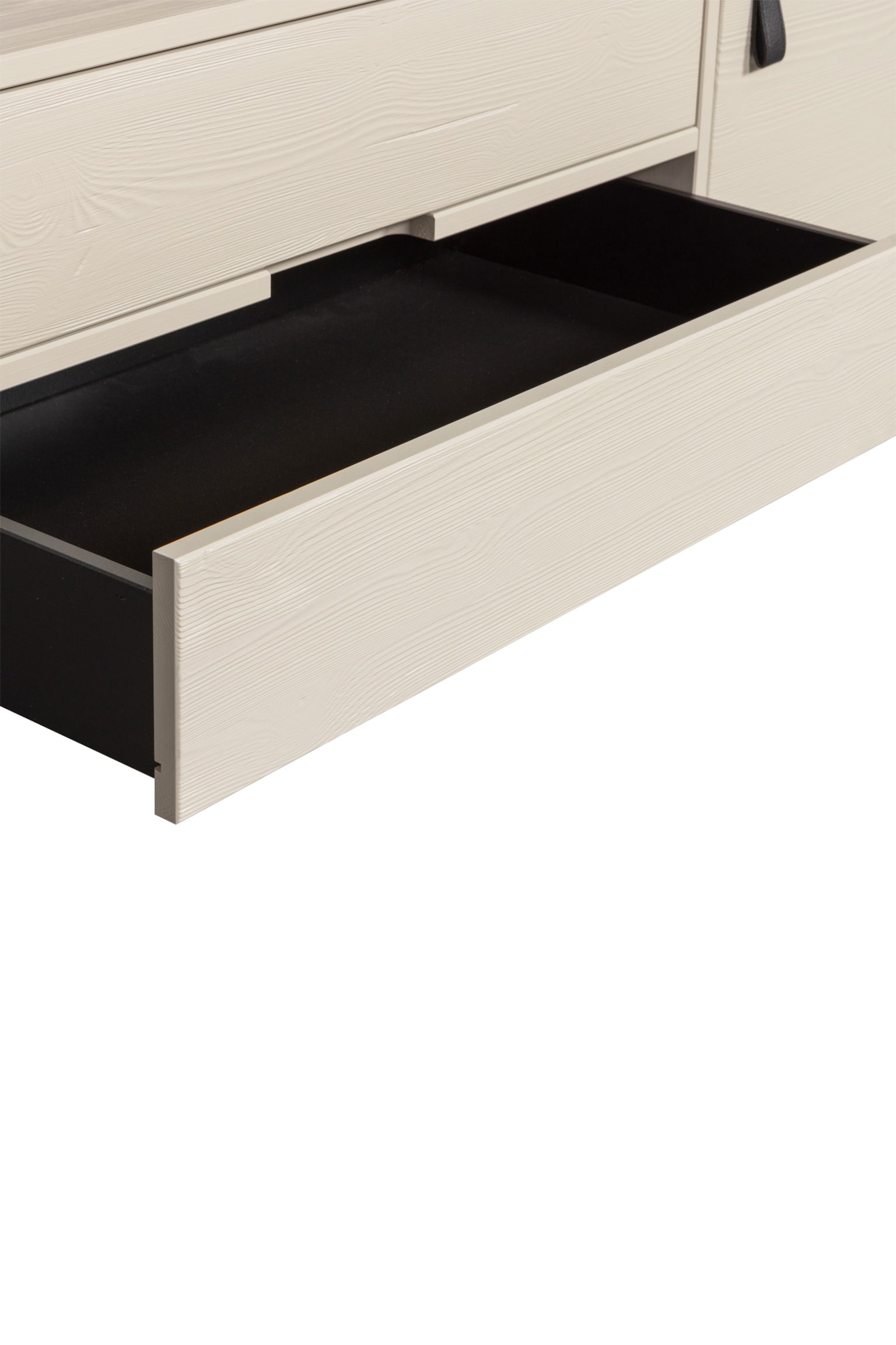 Silas Tv Meubel - Beige/Zwart - 4