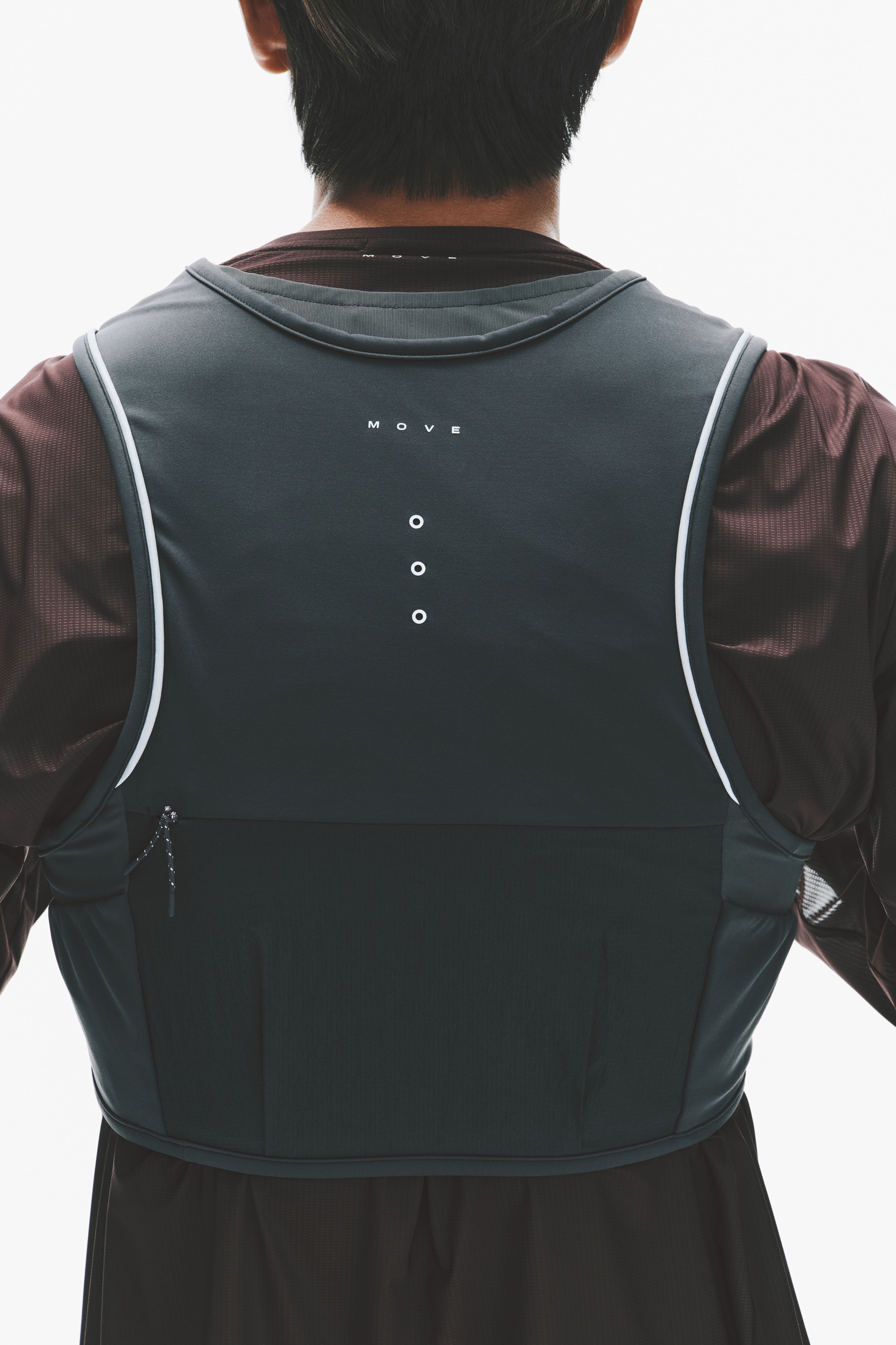 Veste de course sans manches légère