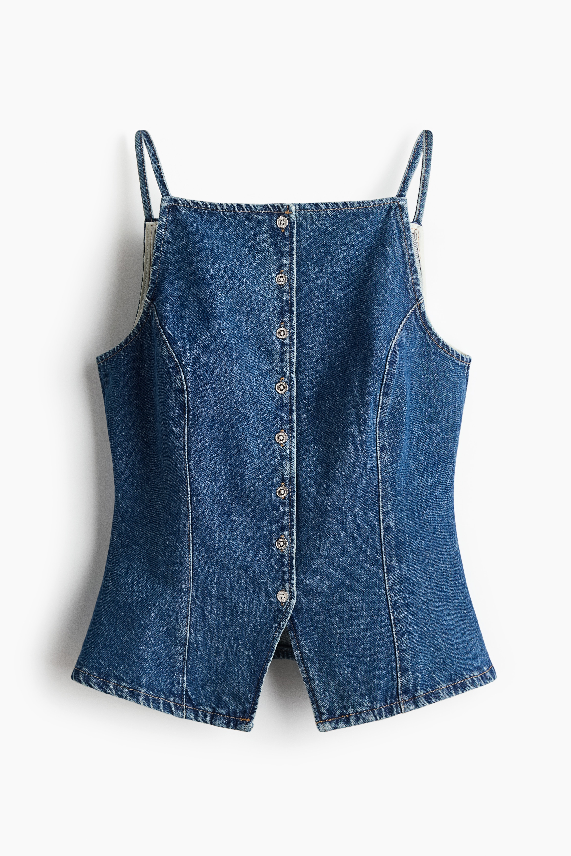 Denim Vest - Denim blue/Dark denim blue