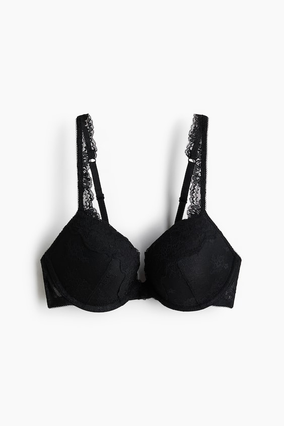 Женский кружевной бюстгальтер push-up H&M