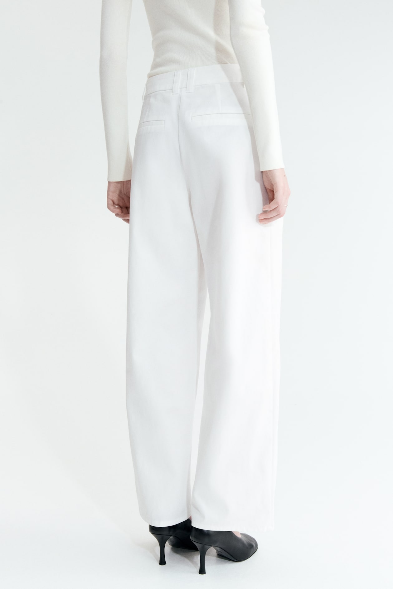 Cotton Dress Pants - image 2