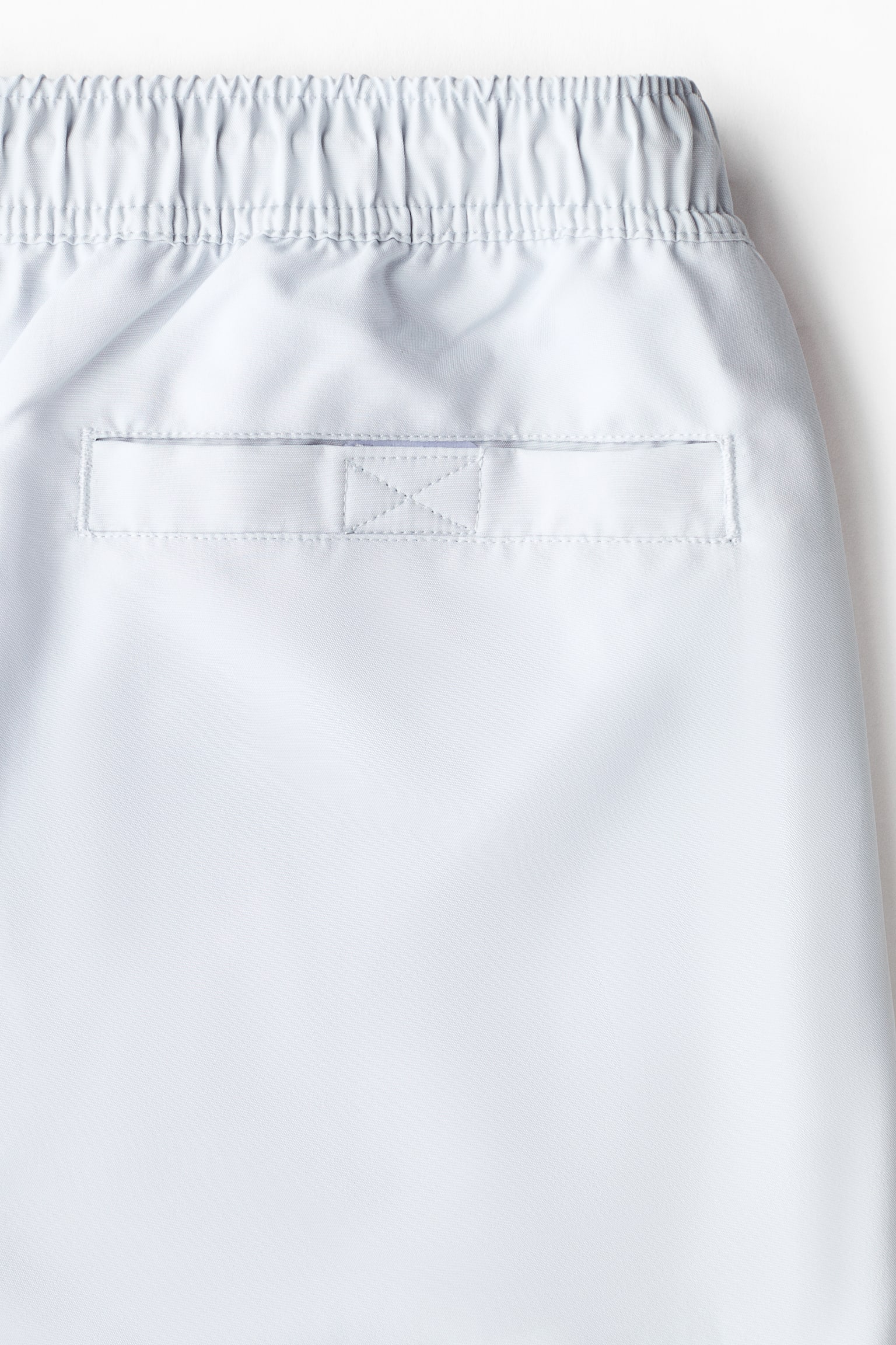 Borg Solid Swim Shorts - Grey/Light Pink/Yellow - 2