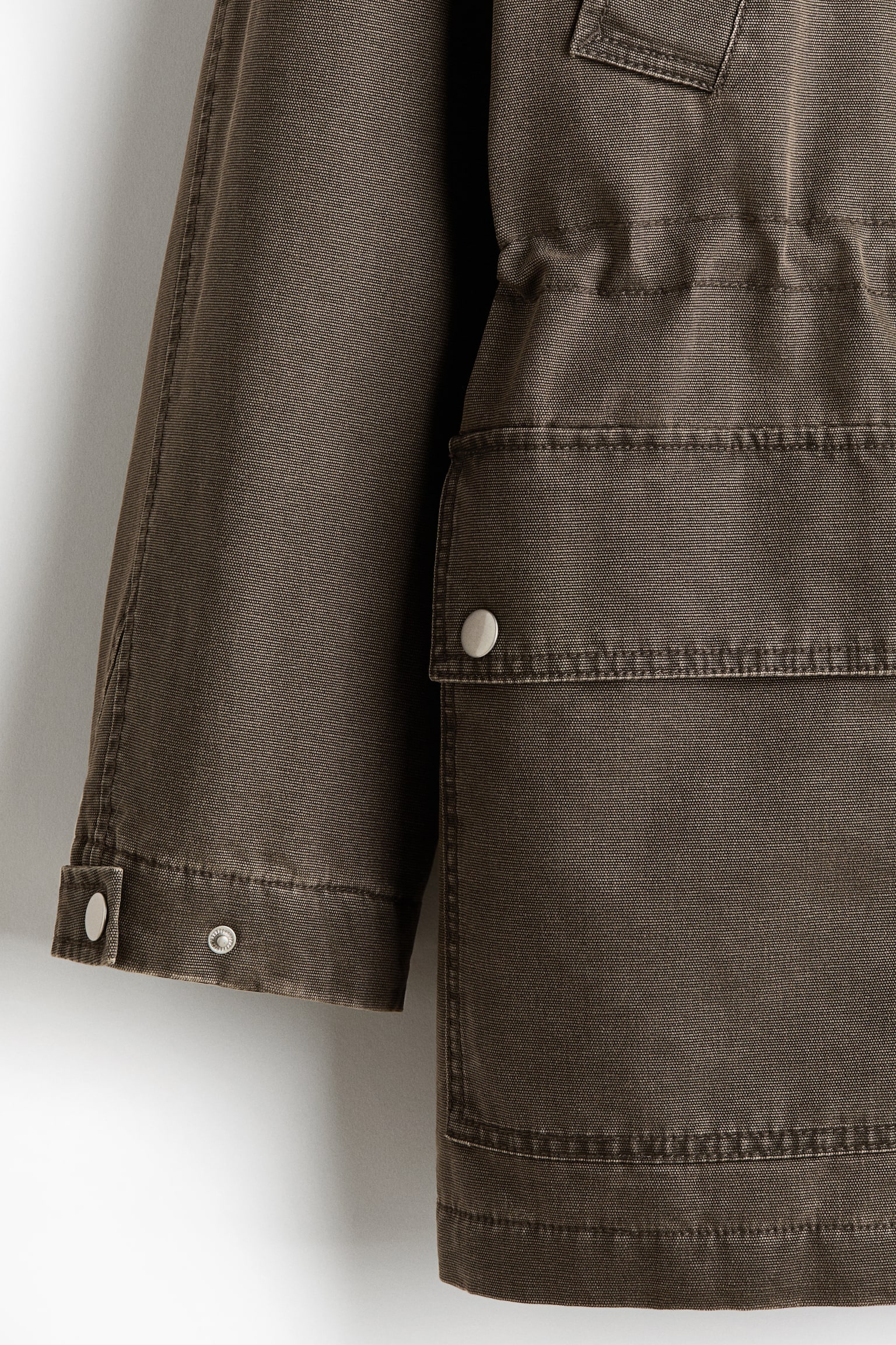 Padded parka - Brown - 7