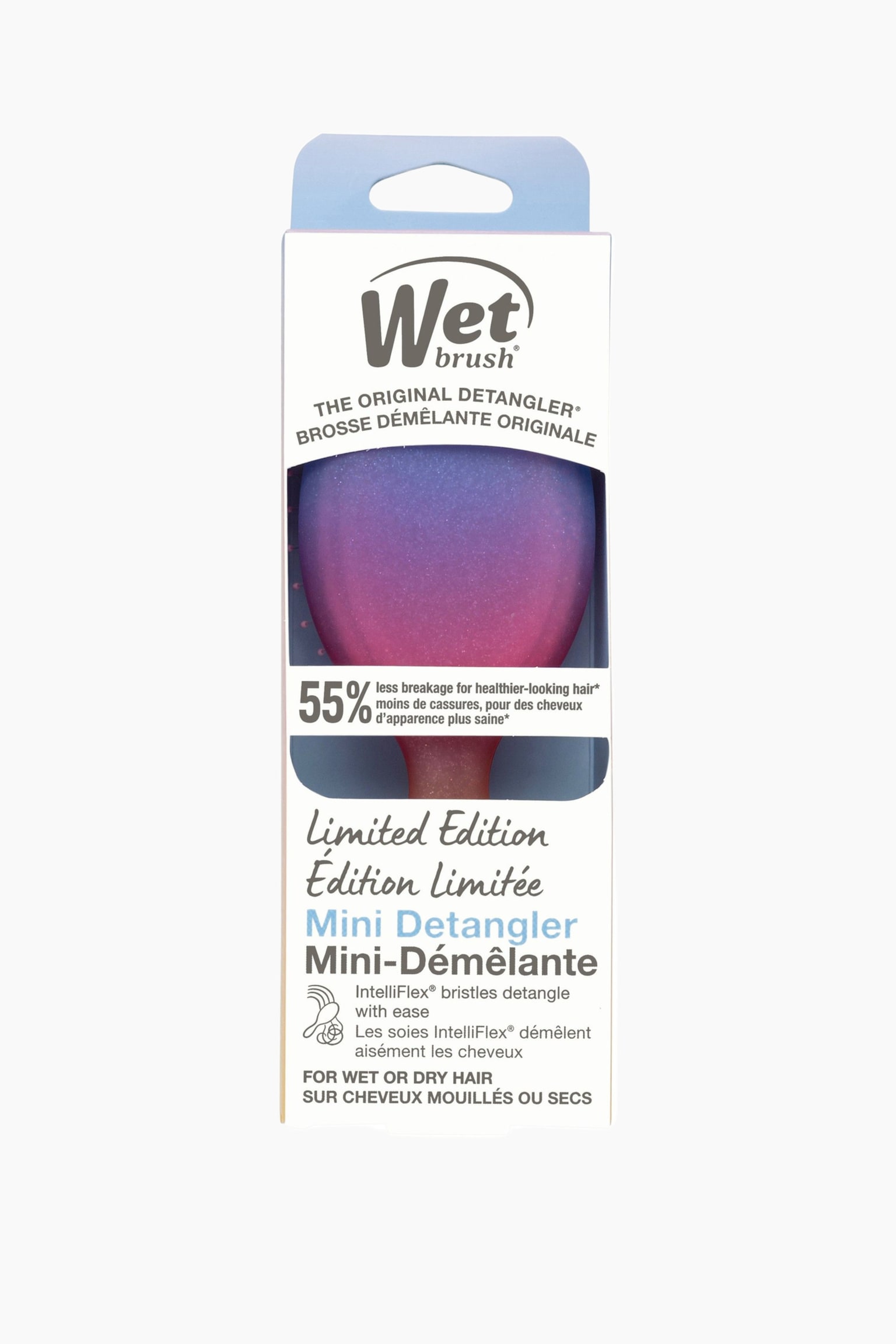 The Mini Original Detangler Electric Sky Ltd Ed - Rosa - 3