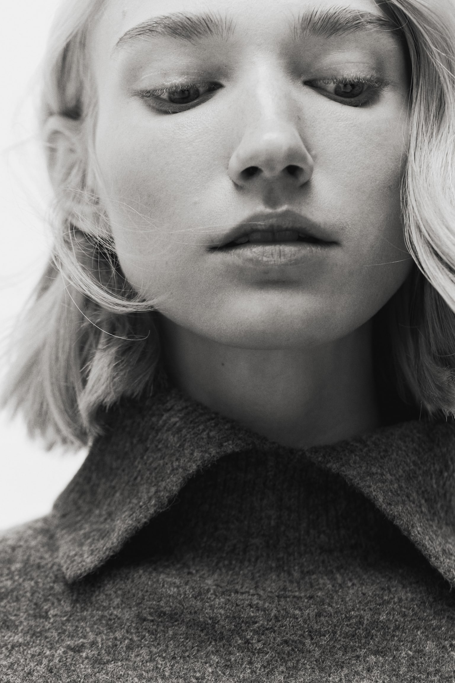 Balıkçı Yaka Kazak - Koyu gri/Bordo - 3