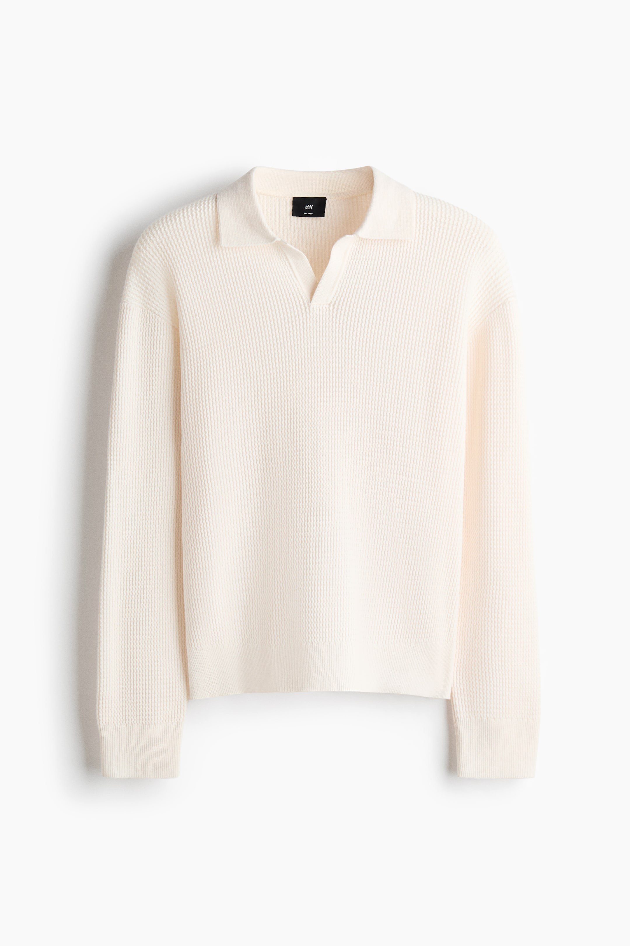 Relaxed-Fit Knit Polo Shirt