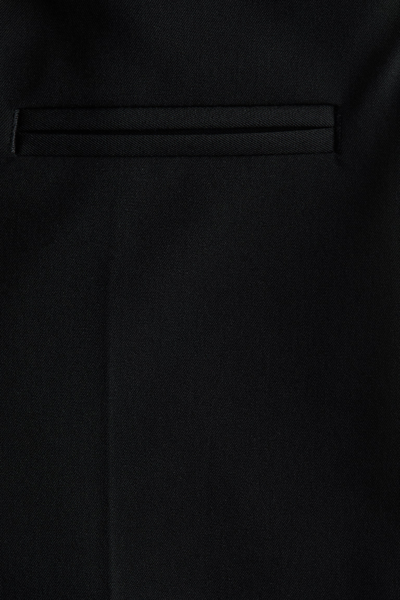 Женские брюки H&M Bootcut Twill, цвет: Чёрный — фото 5