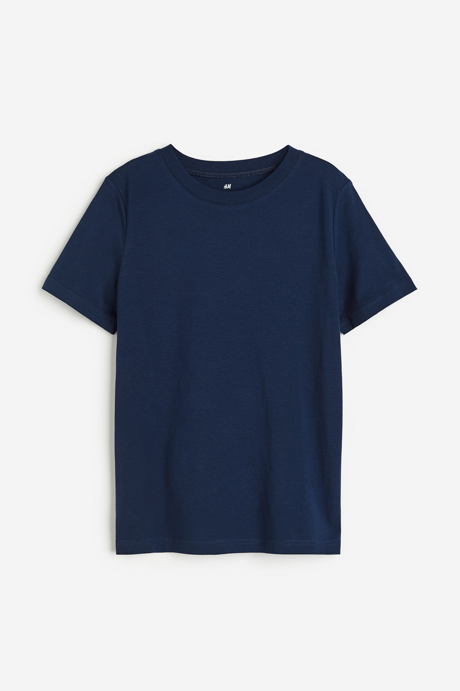 Cotton T-shirt - Navy blue/White/Black/Grey marl/Mole - 1