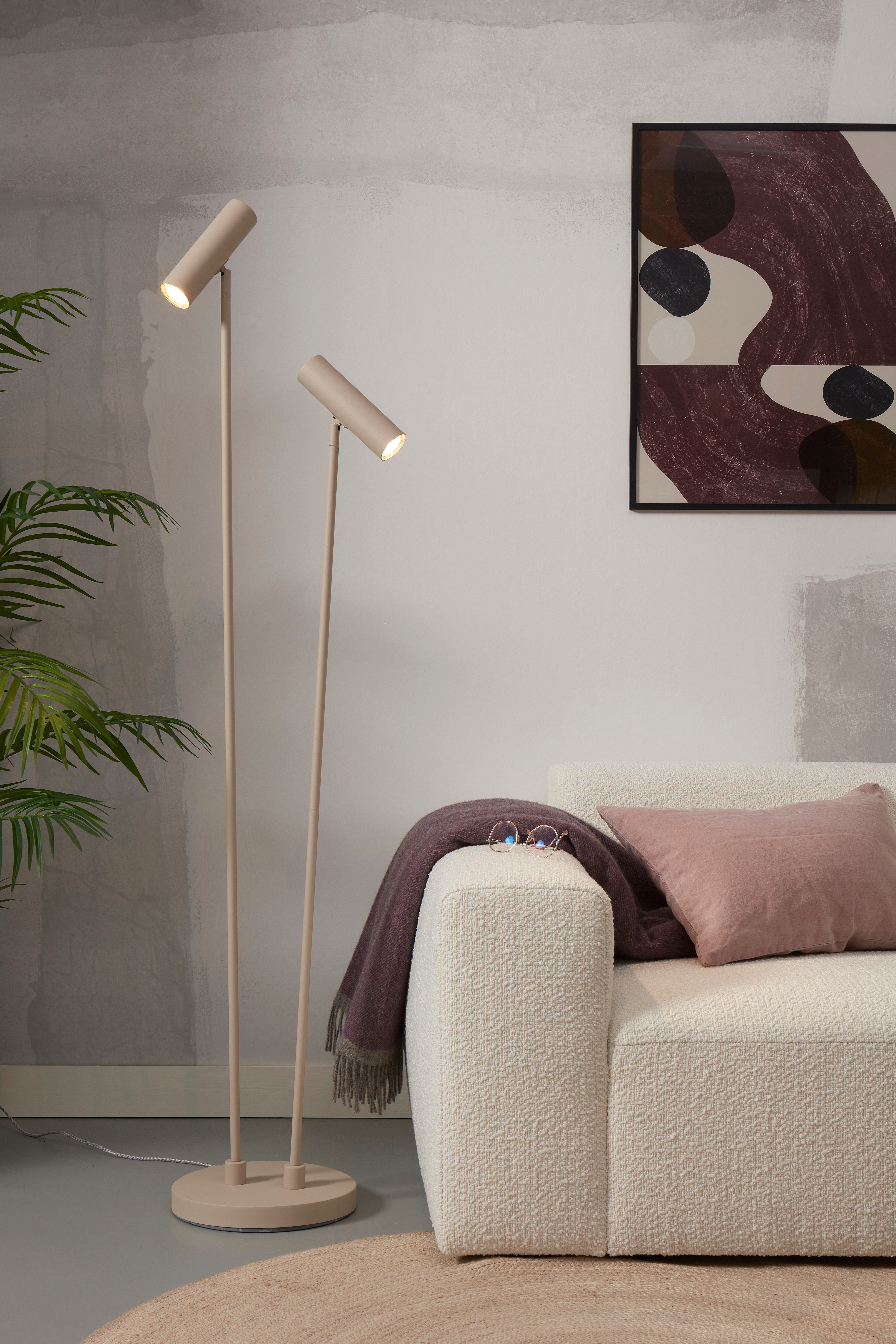 Havana Lampadaire - Sable/Vert Tendre