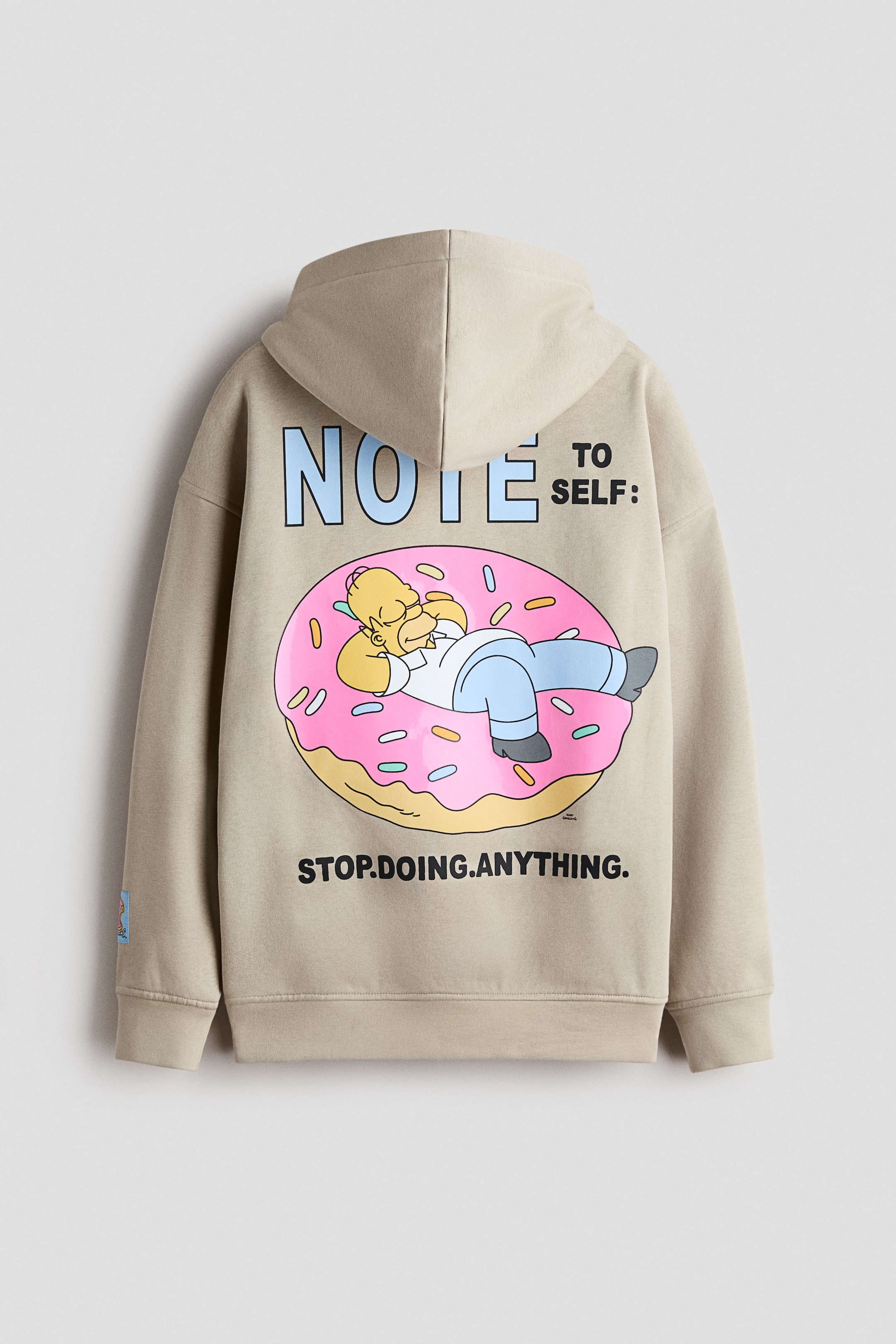 Ampliar la imagen: Sudadera con gorro y diseño - Beige/Los Simpsons - Kids | H&M MX 2