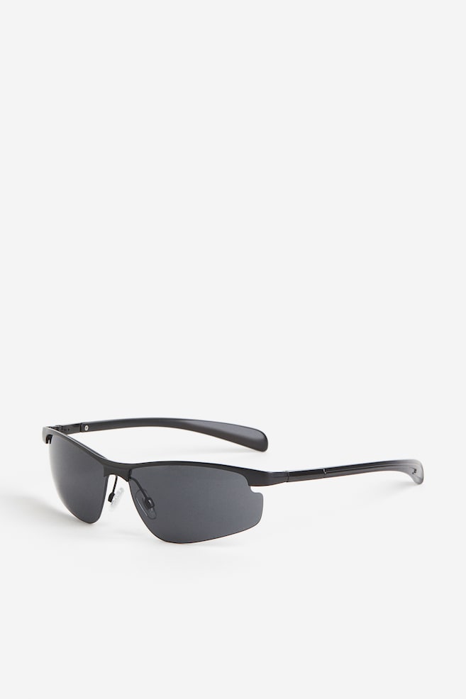 Sports sunglasses - Black - 4