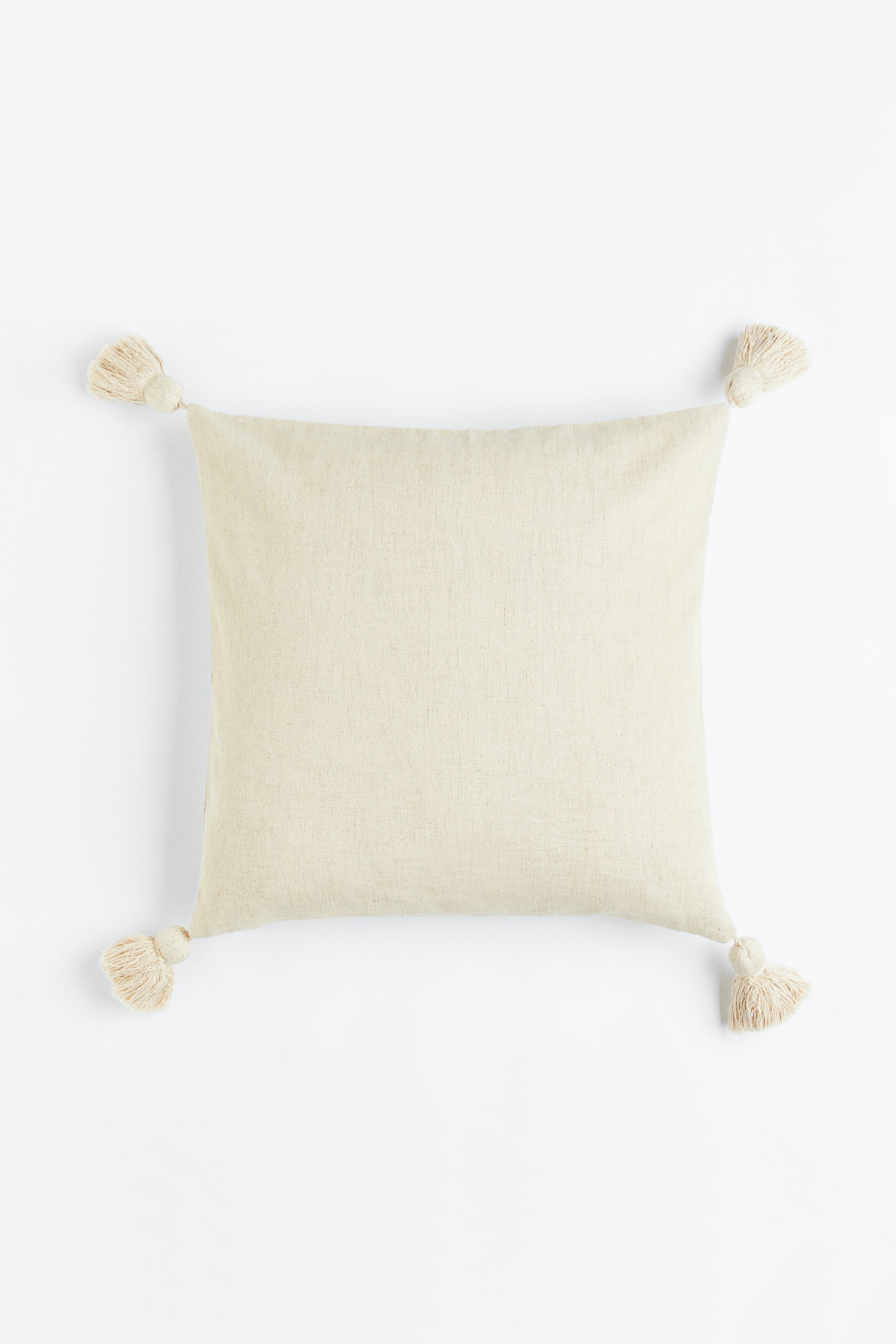 Tasseled Cushion Cover