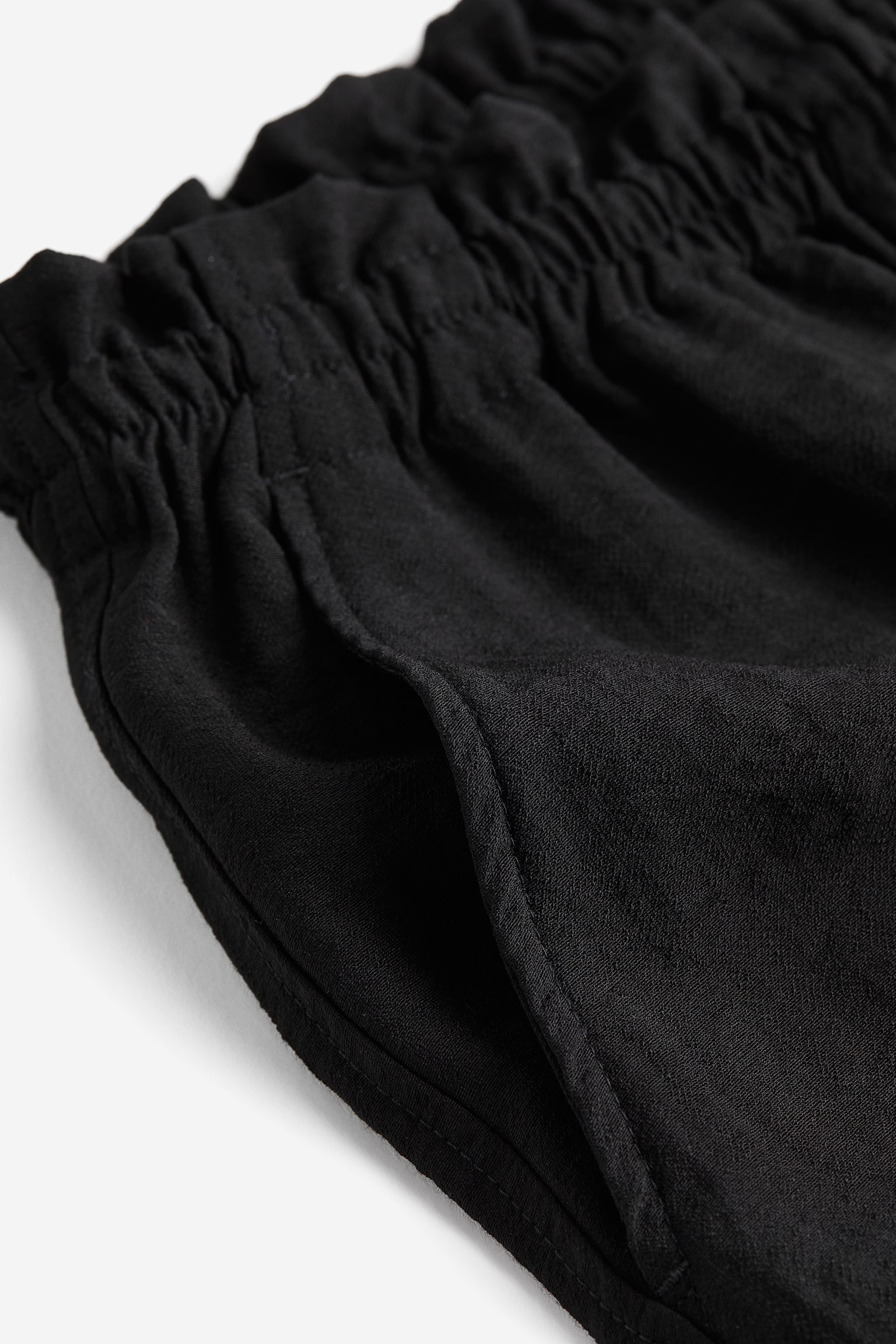 Женские брюки H&M Paper-bag Pants, цвет: Чёрный — фото 2