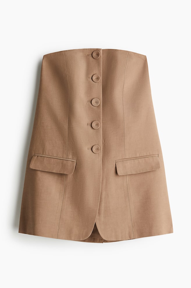 Bandeau waistcoat - Beige - 1
