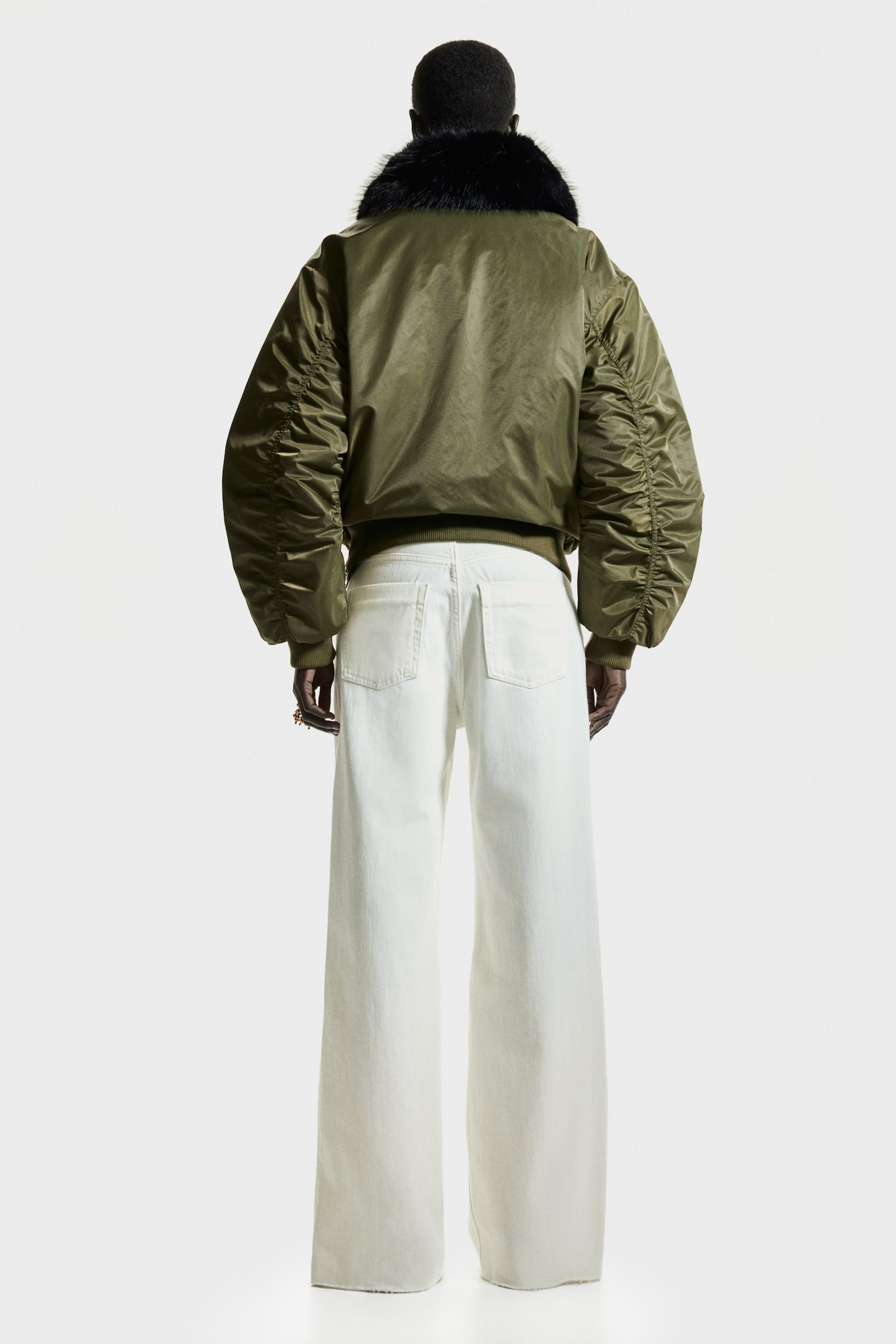 Wide High Jeans - ホワイト/ダークデニムブルー/デニムブルー/ウォッシュドブラック/モール - 3