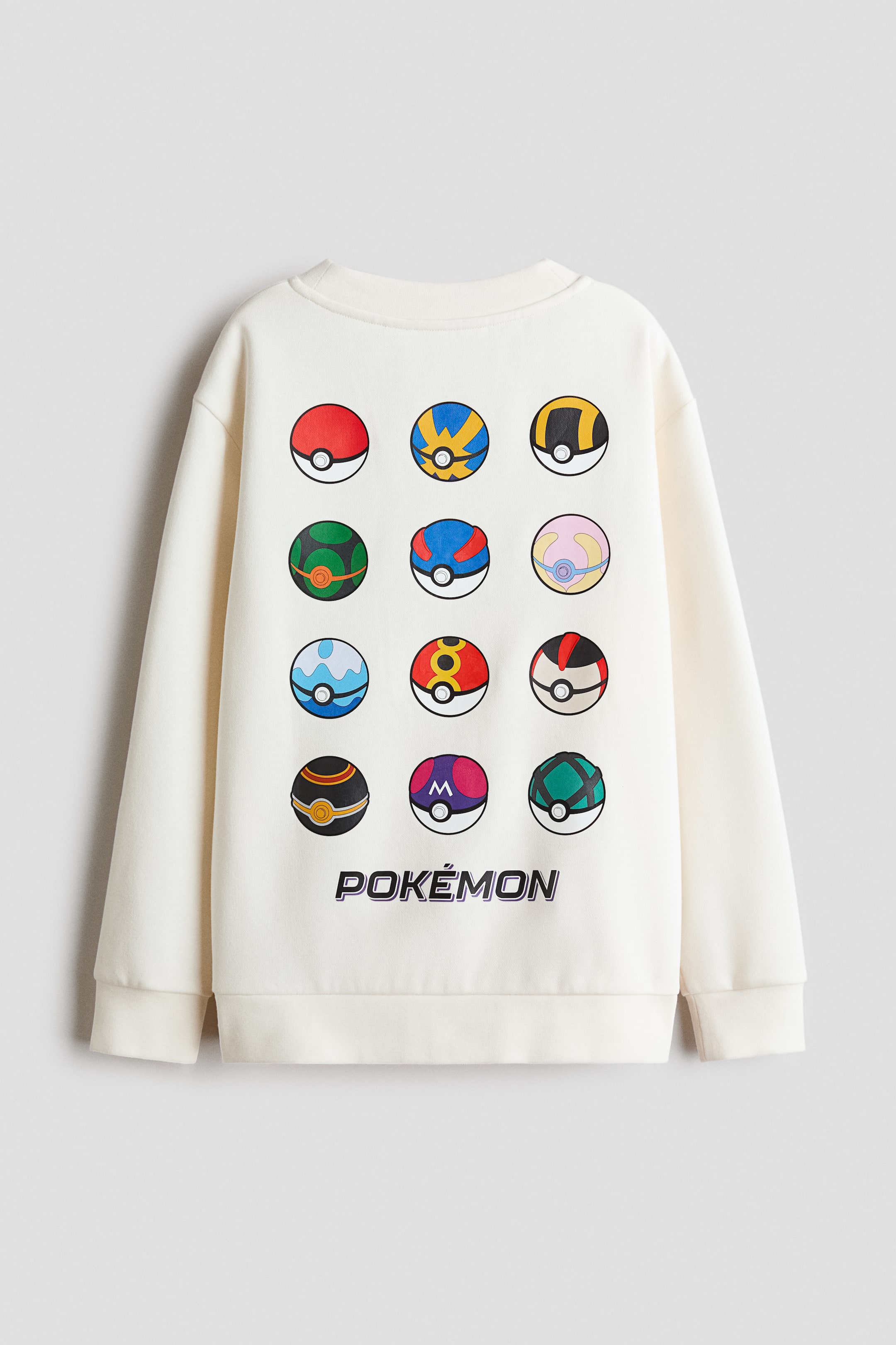 Ampliar la imagen: Sudadera con diseño - Crema/Pokémon - Kids | H&M MX 2