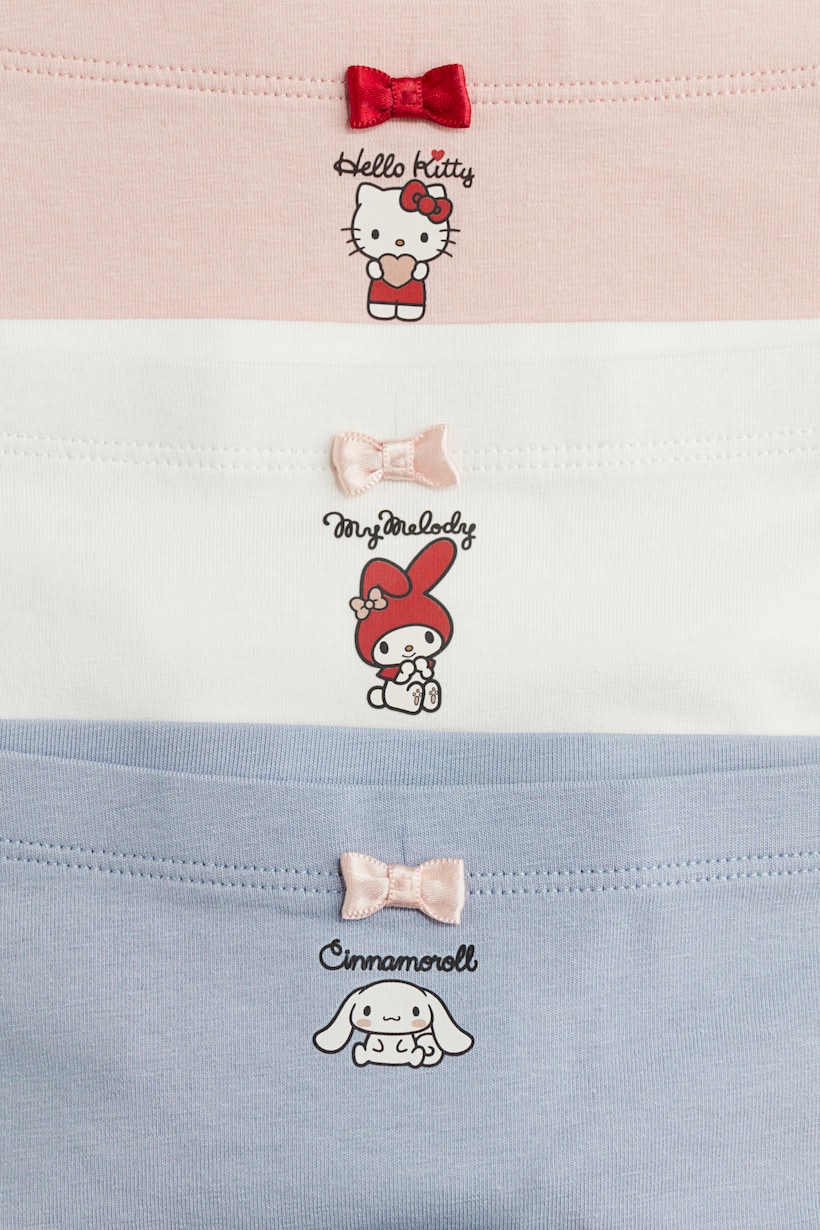 Lot de 7 culottes en coton - Violet clair/Hello Kitty - ENFANT | H&M CA
