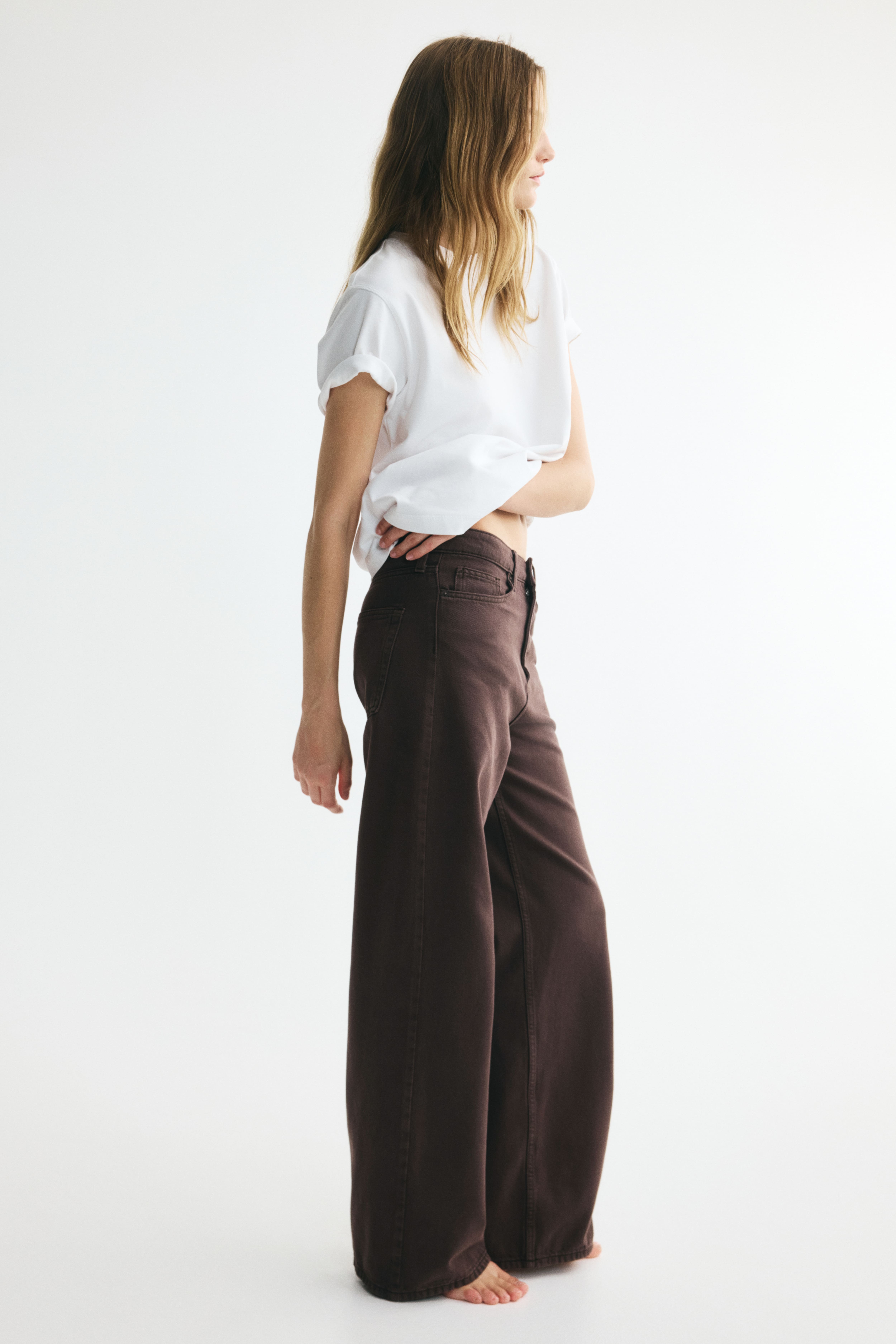 Wide High Waist Jeans