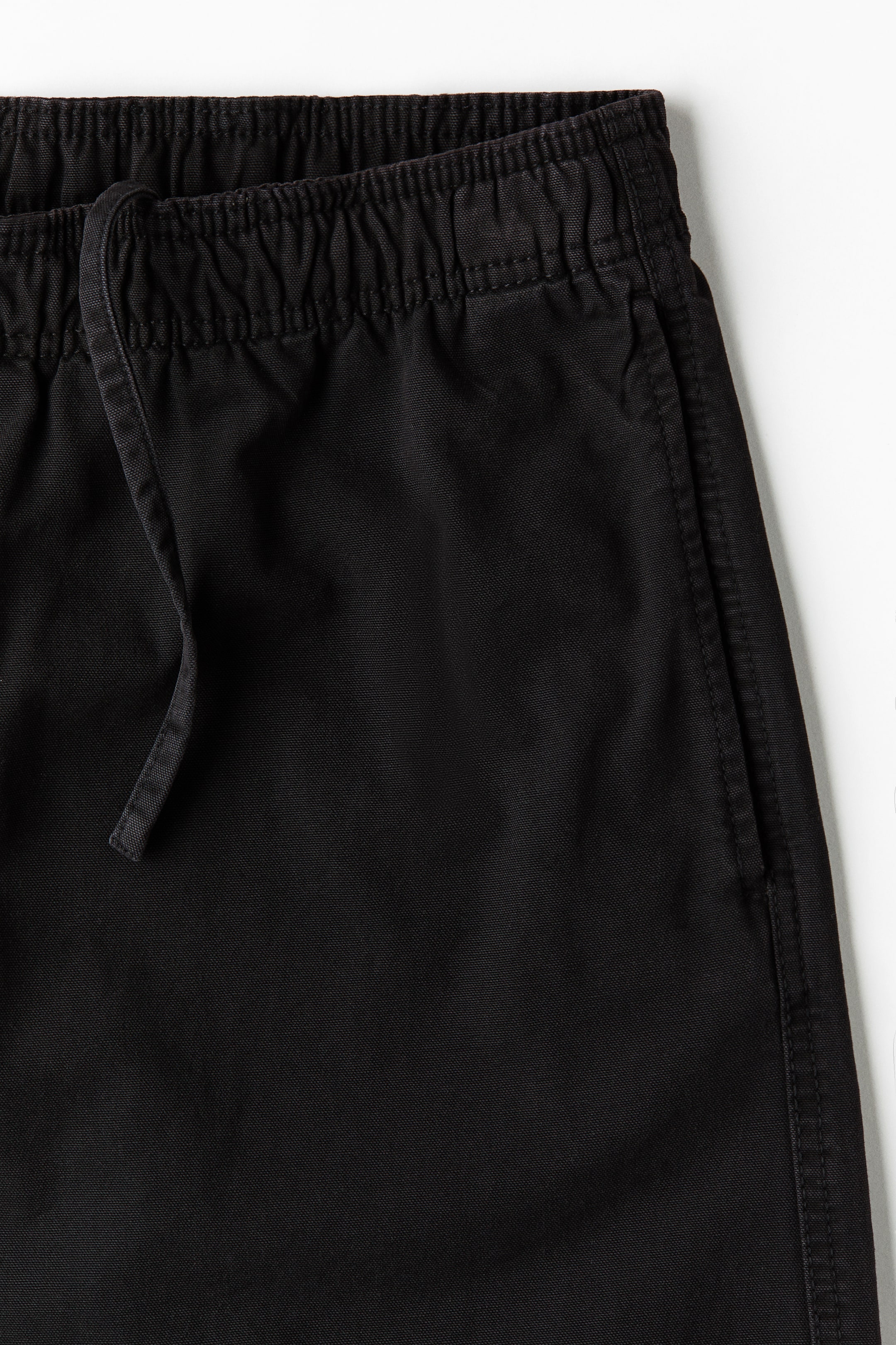 Loose-Fit Cotton Canvas Pants