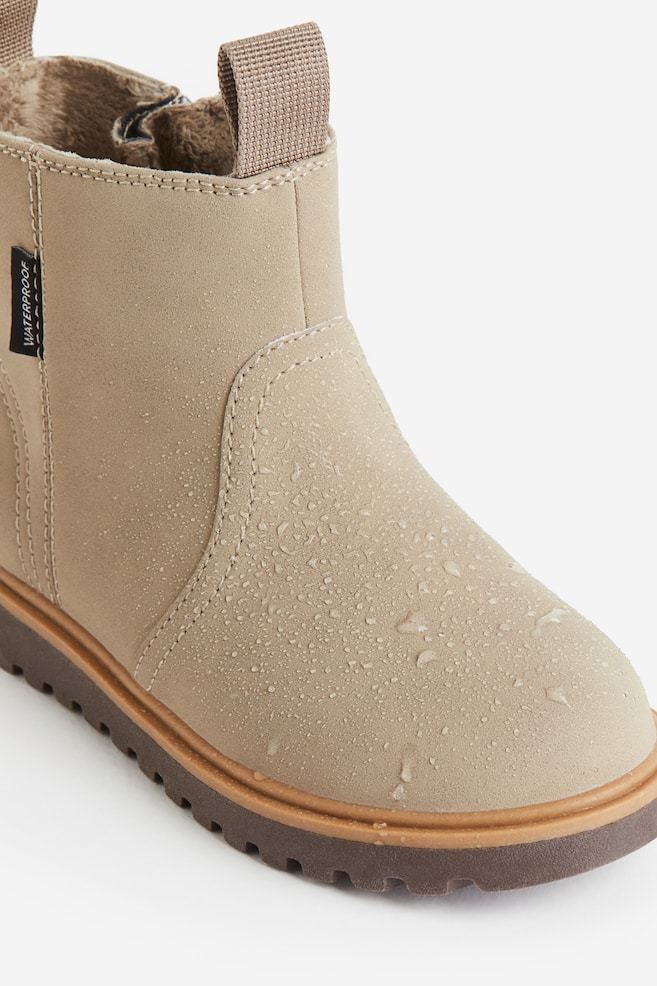 Waterproof Chelsea boots - Greige/Black/Brown - 4