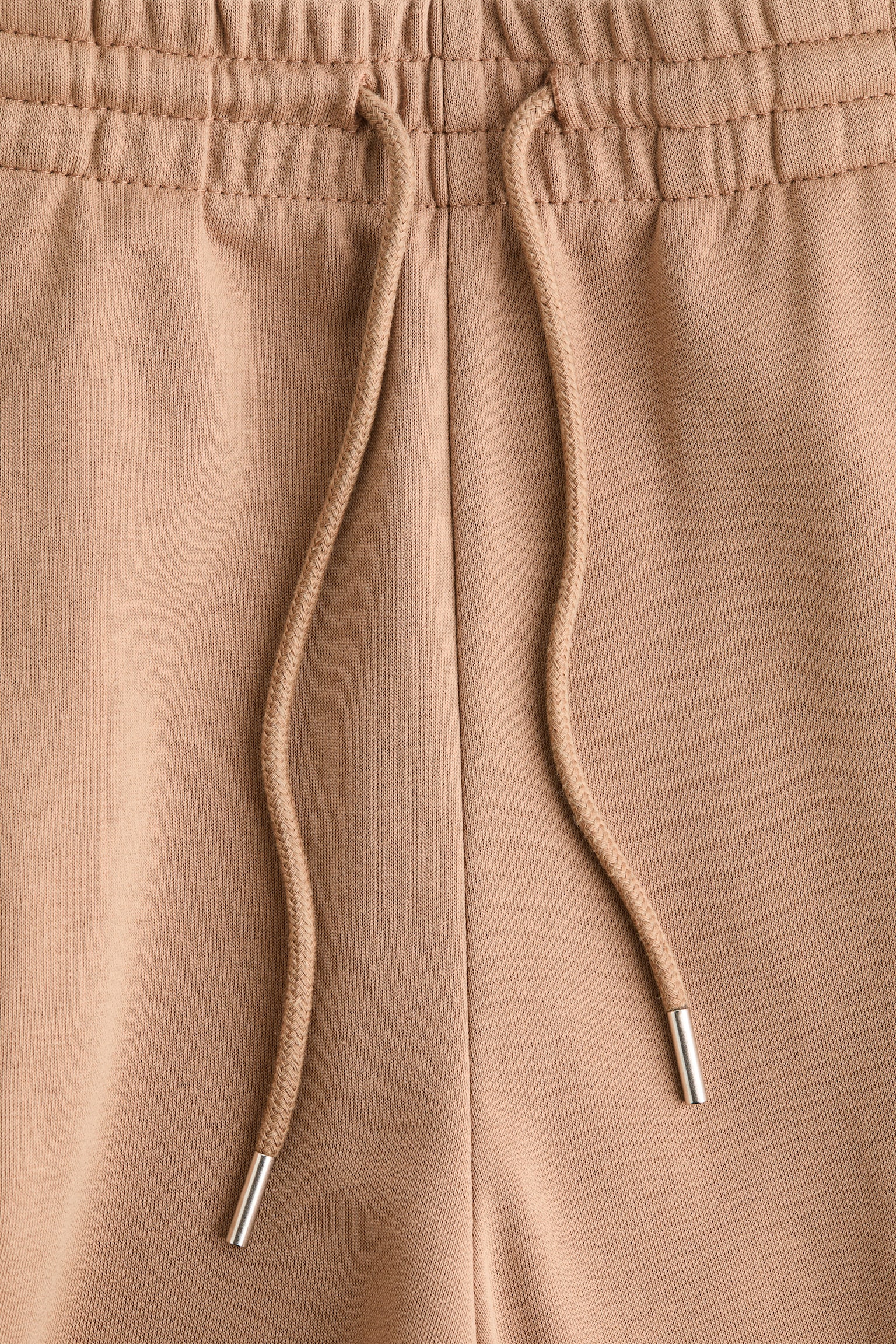 Pleat-detail drawstring trousers - Dark beige/Burgundy/Light beige - 3