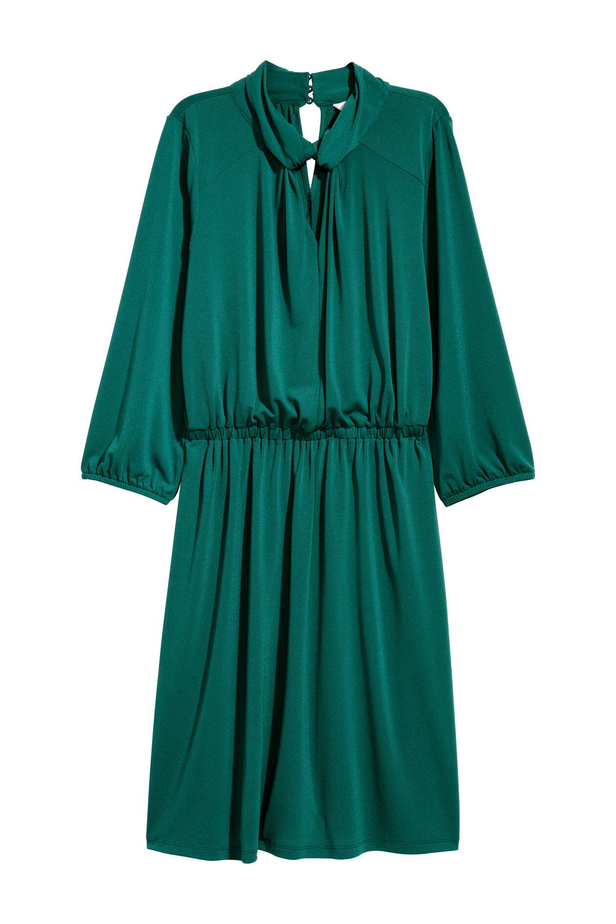 Women's Emerald green Jersey dress | H&M
