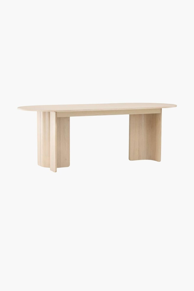 Tyresö Table À Manger - Mdf, Blanc/Mdf, Noir - 1