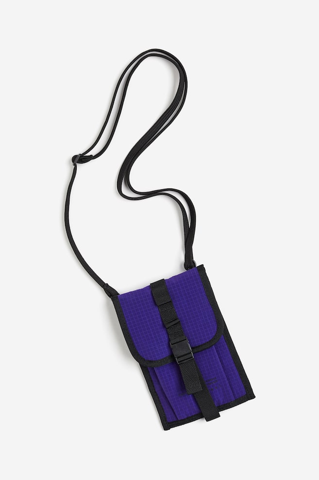 Neck-strap bag - Blue - 1