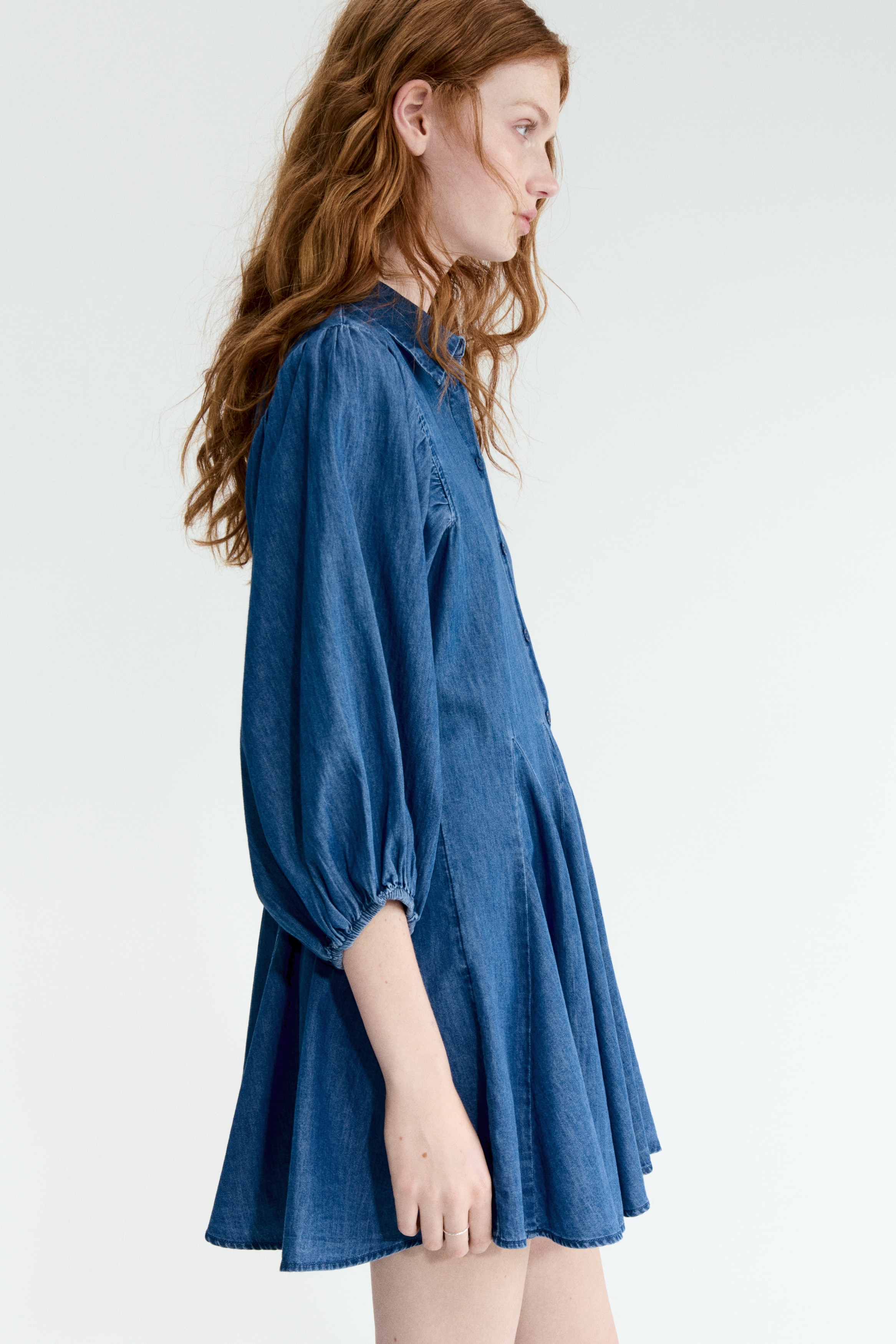 knee length dresses for ladies Vera Short Party Dress with Long Sleeves main image 0