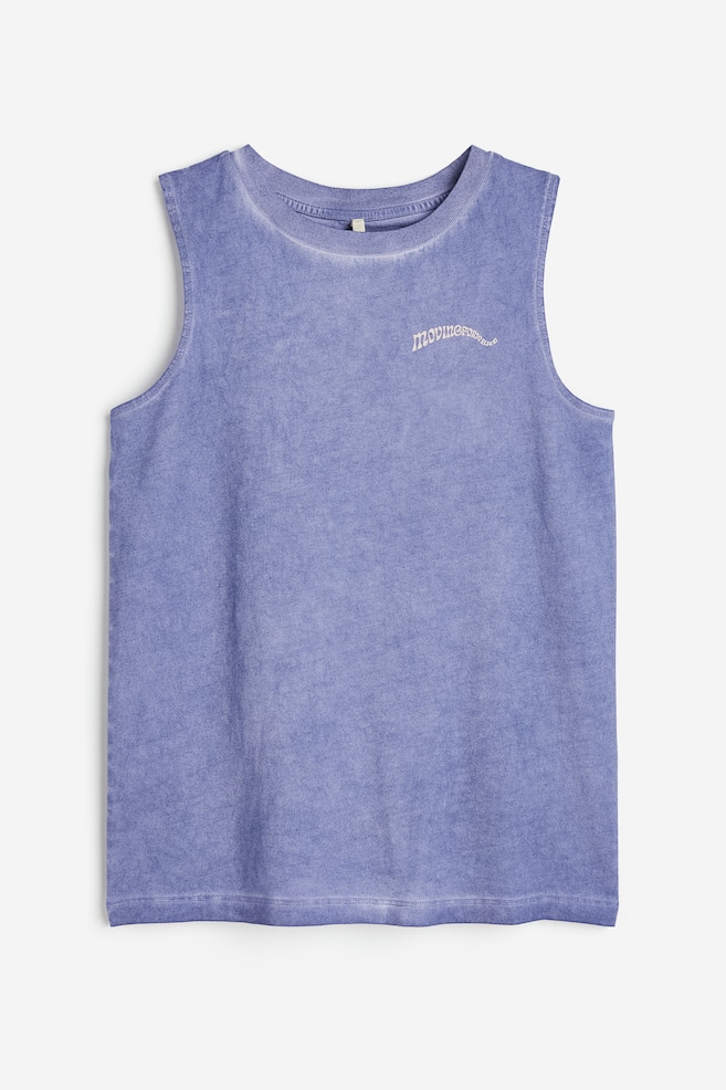 DryMove™ Sports vest top - Purple/Washed out - 1