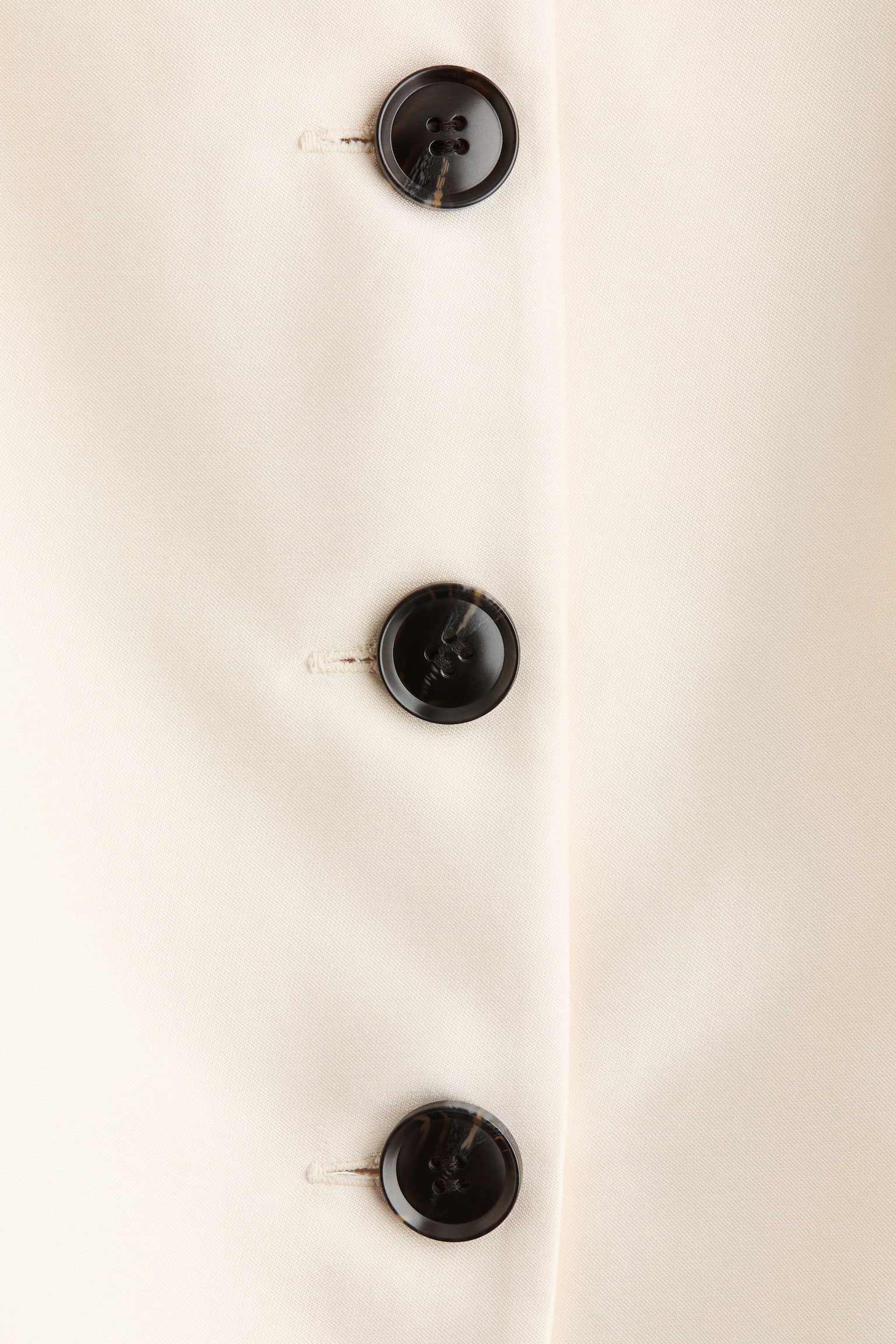 方領西裝外套 - 淺米色 - 4