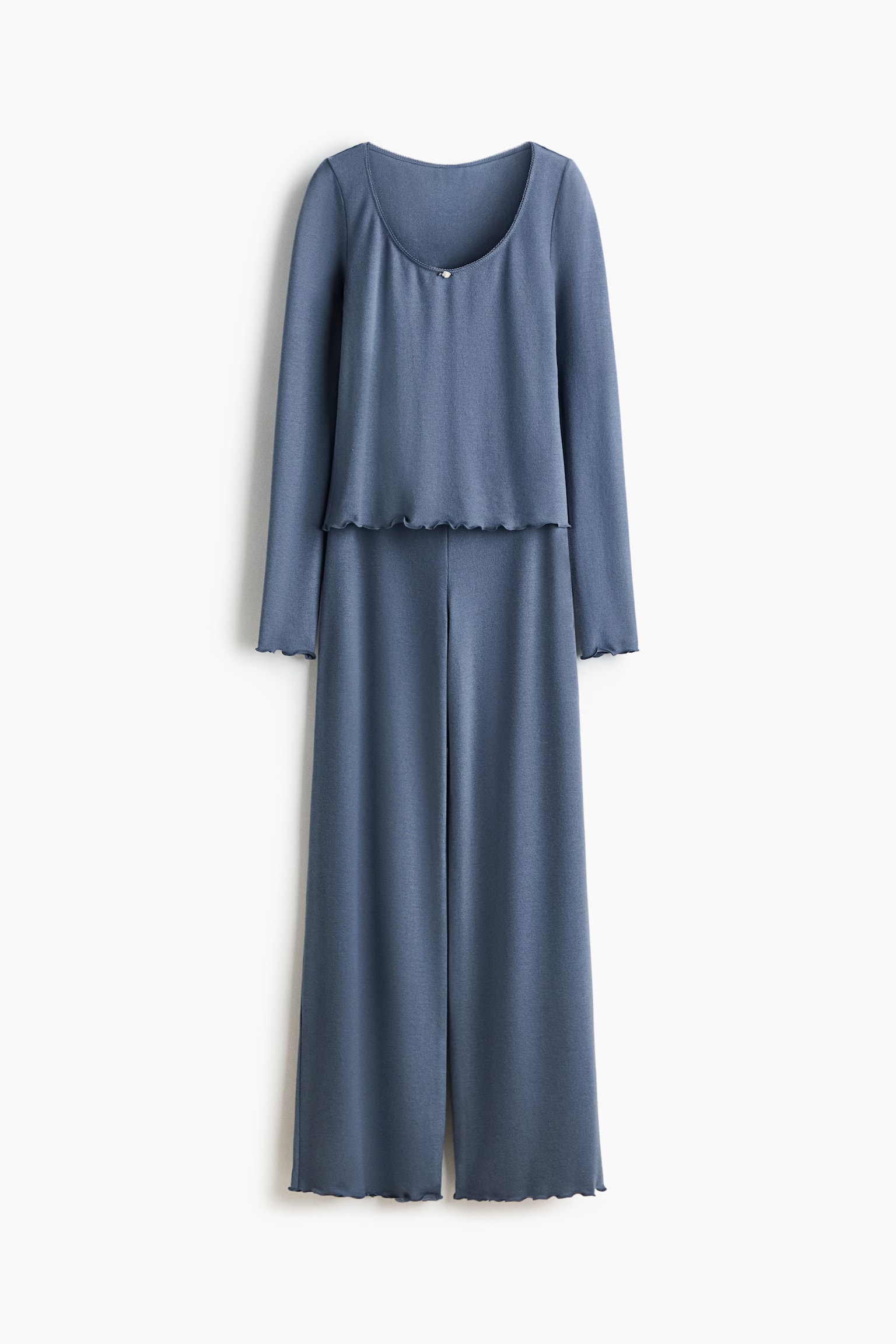 Пижама, джерси — H&M, цвет: Синий — фото 1
