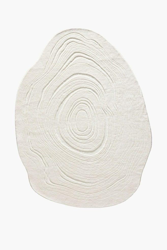 Waschbarer Teppich Pam - Cream/Beige/Grau - 1