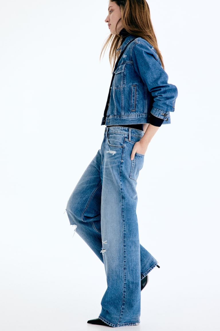Wide High Waist Jeans