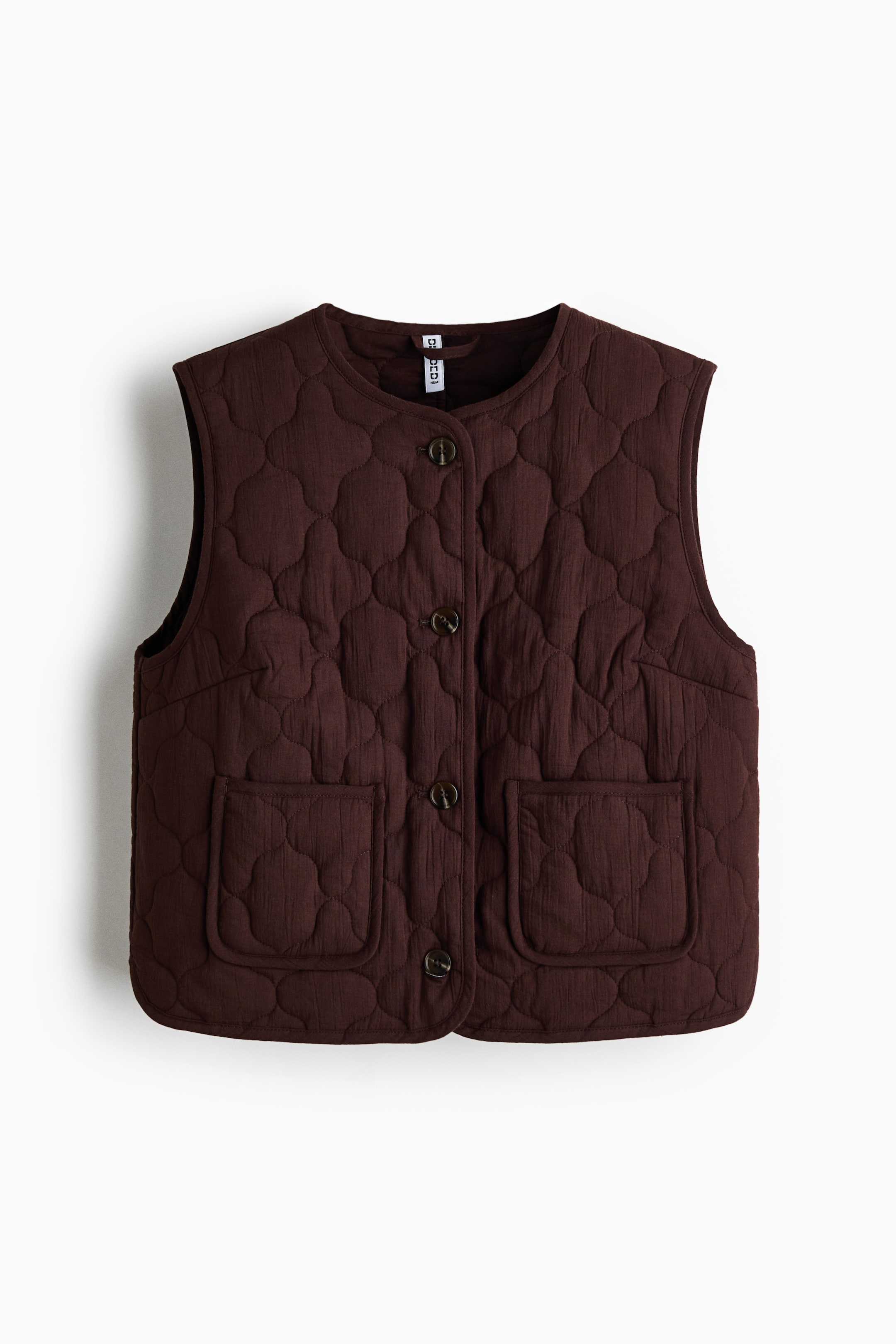 Veste sans manches matelassée