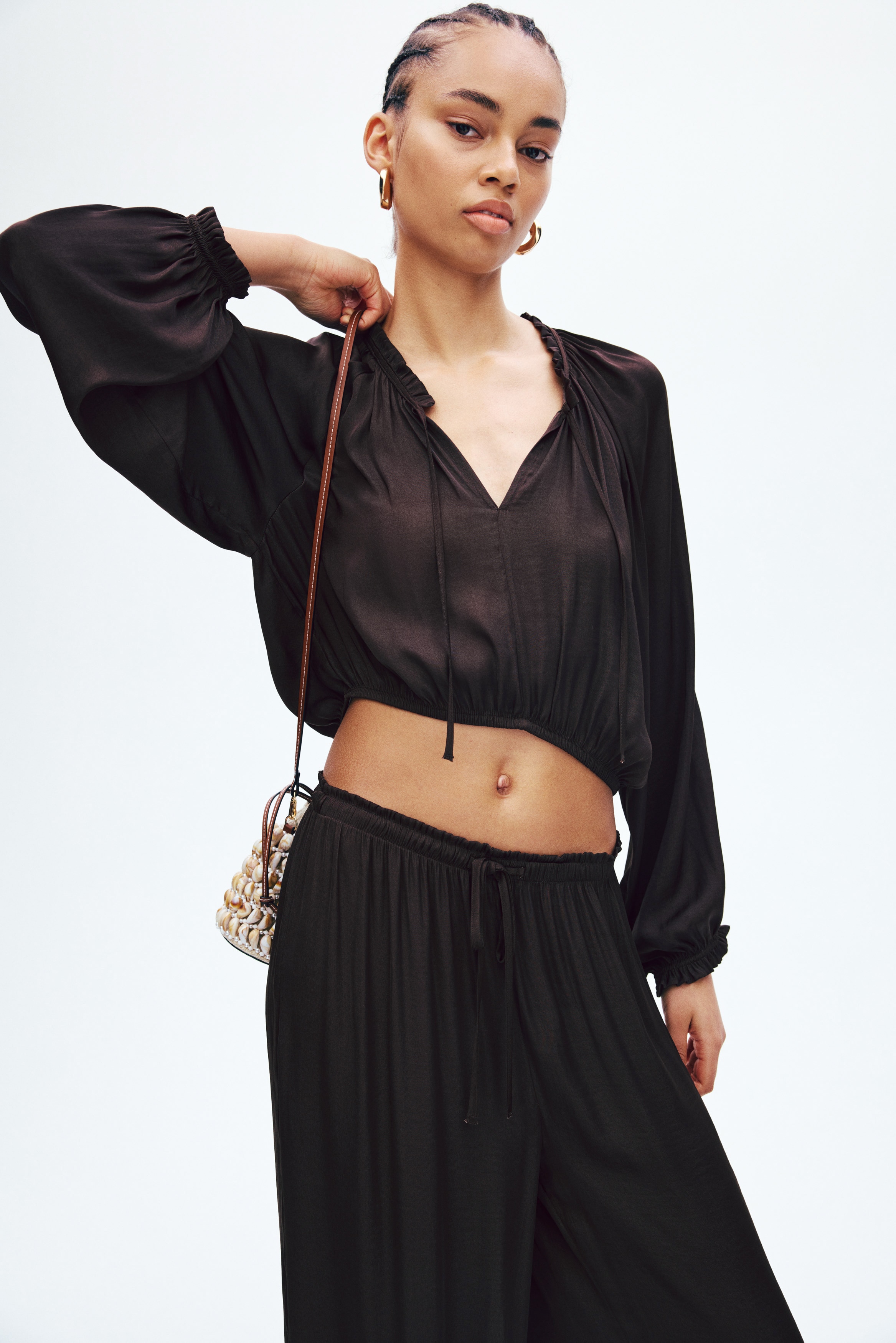 Balloon-Sleeved Blouse from H&M - $24.99