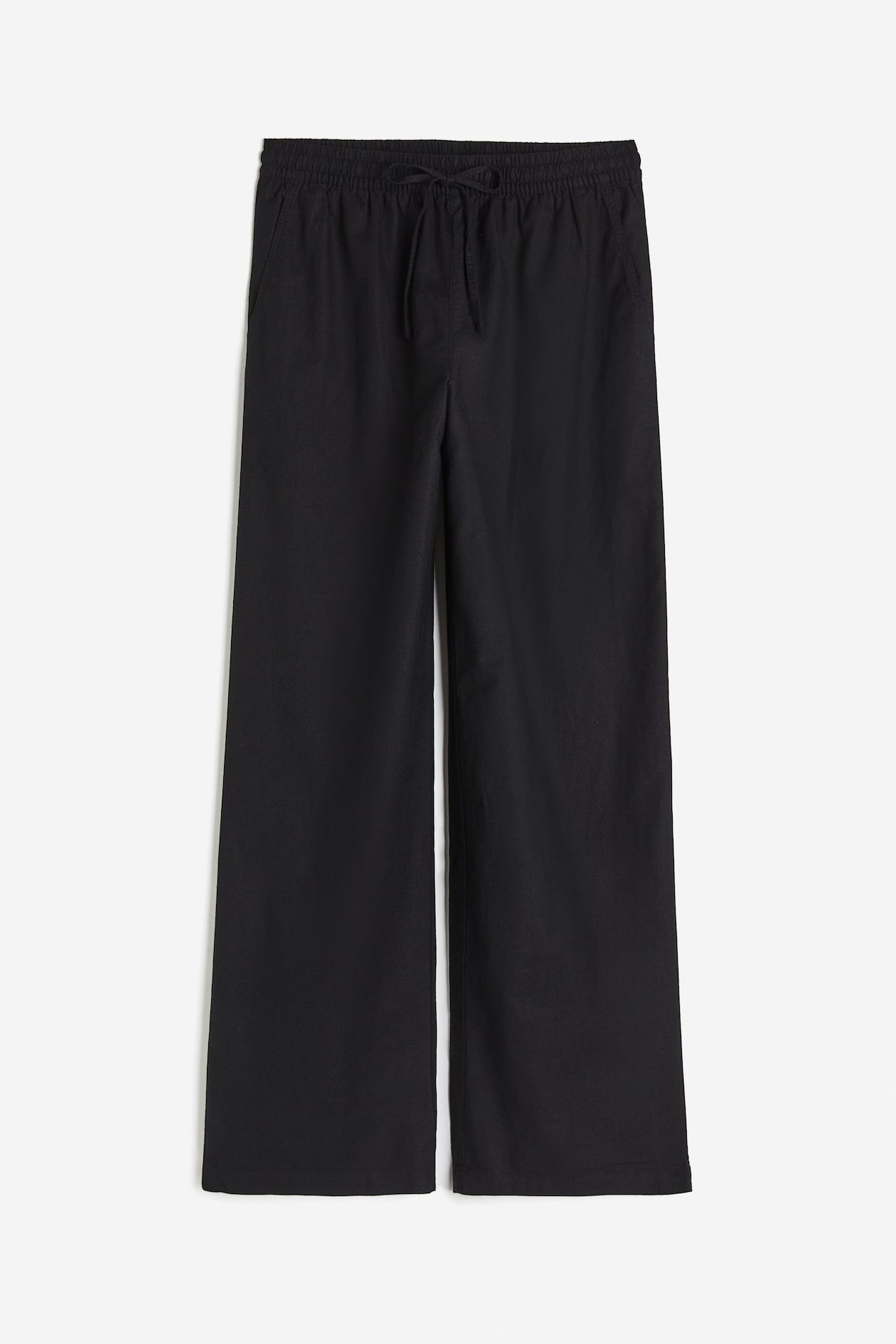 Linen-blend Pants