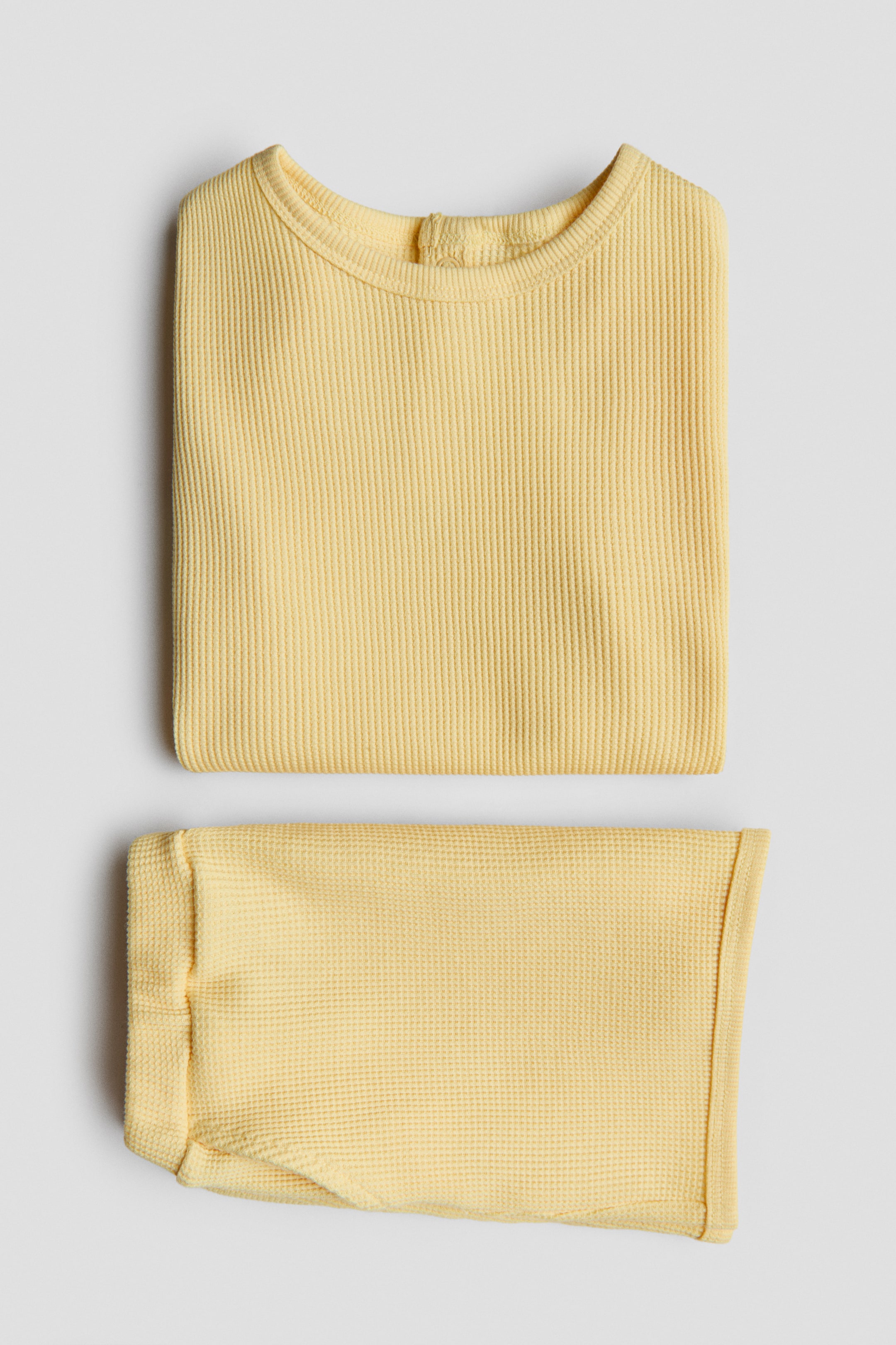 Ensemble 2 pièces en coton gaufré