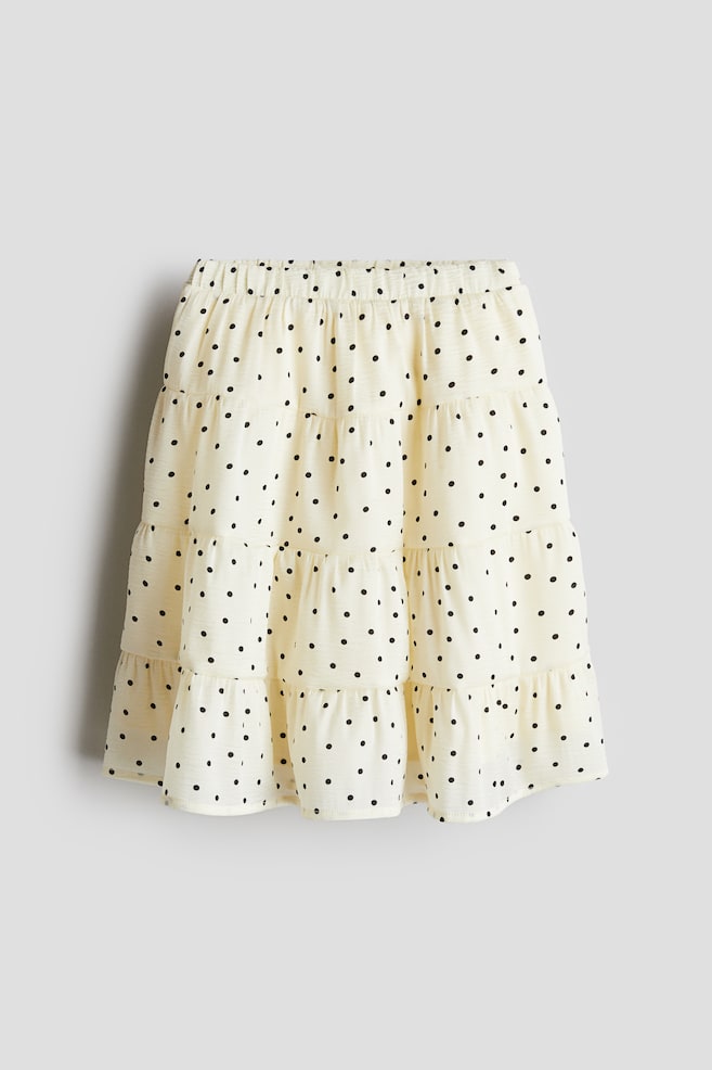 Jupe à étages - Jaune clair/pois/Rose/tomates - 1