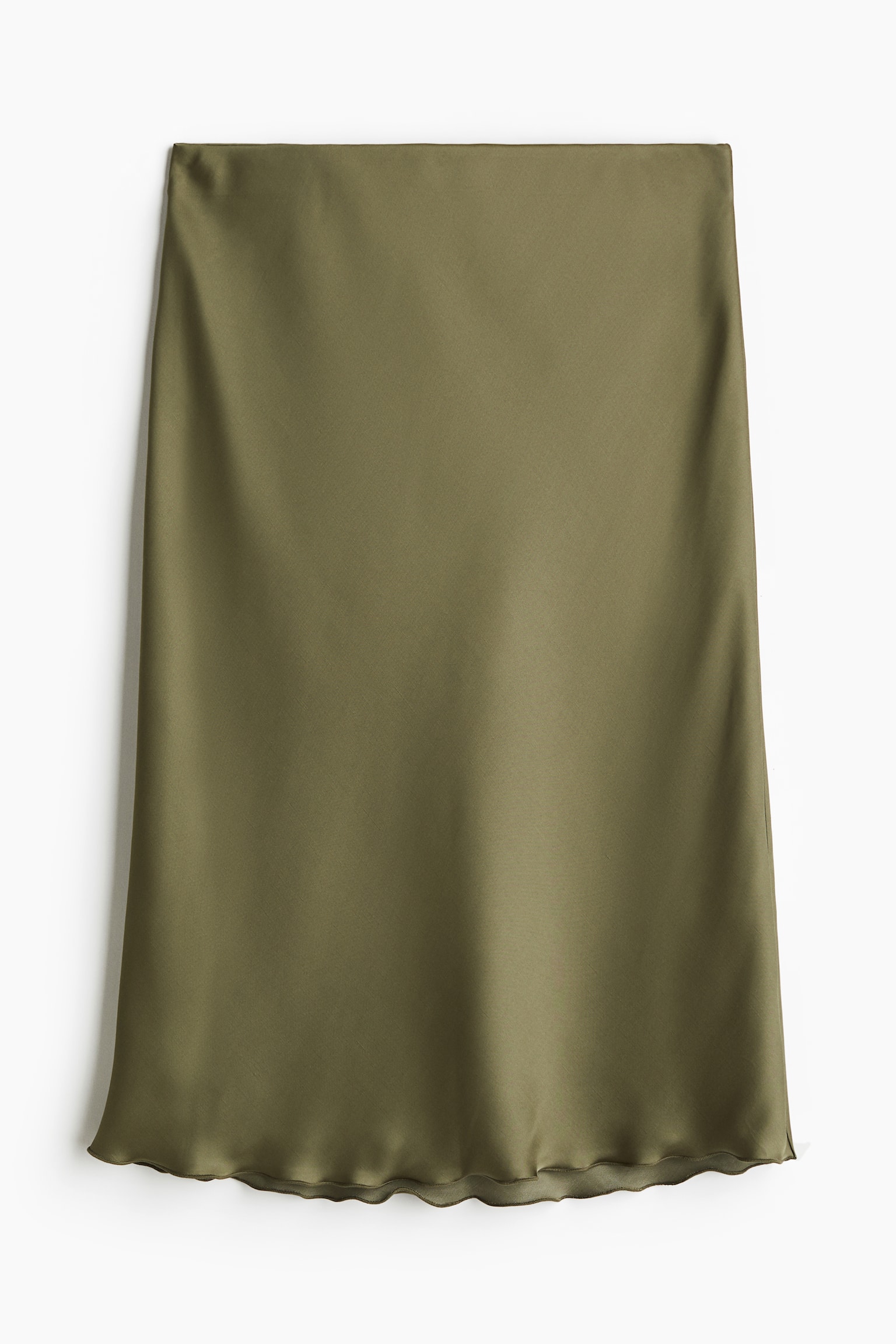 Knee Length Skirt - Dark khaki green/Cream/Cream/Floral/Light pink/Black - 2