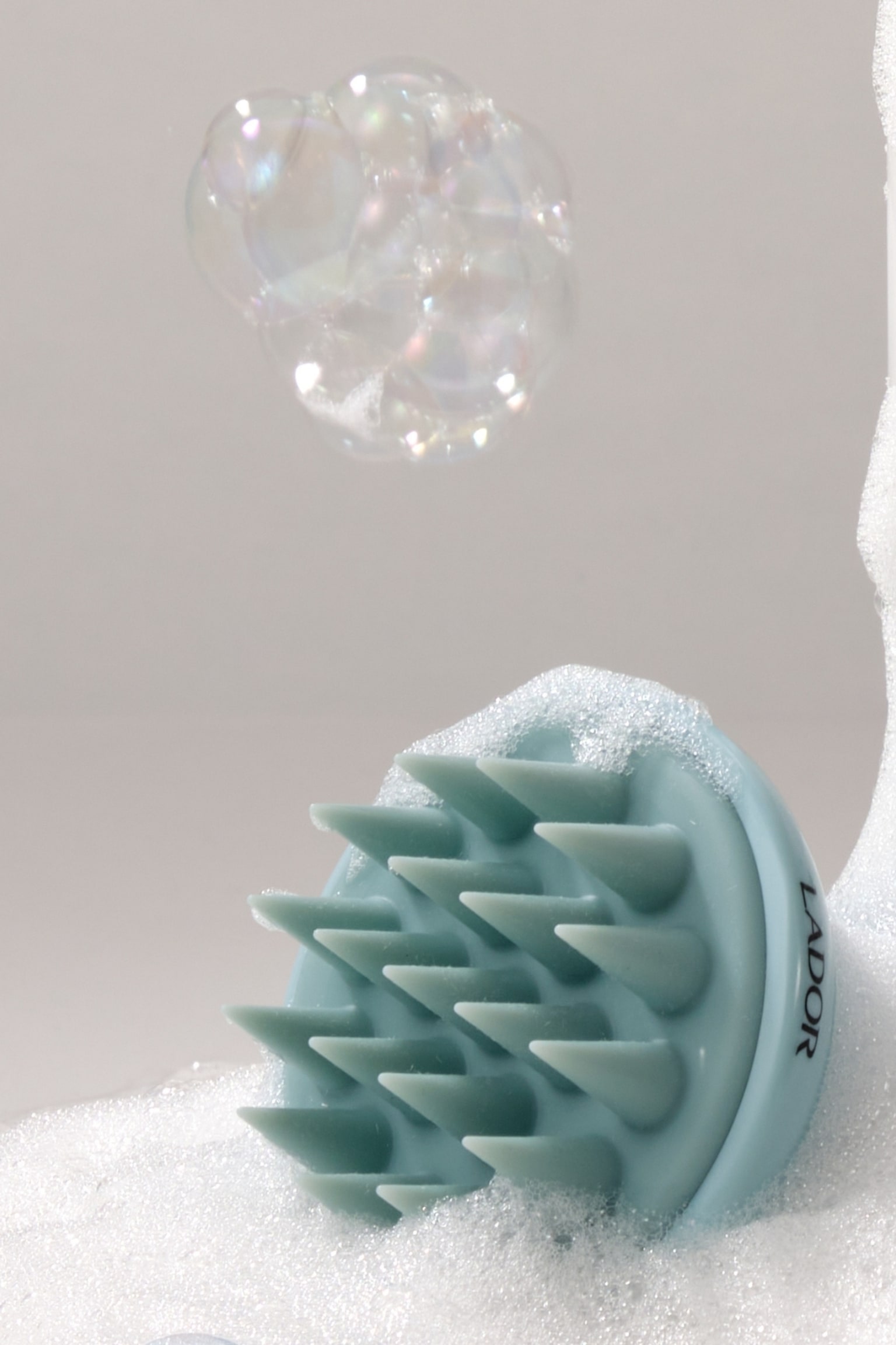 Scalp Massager Shampoo Brush - Blå - 2