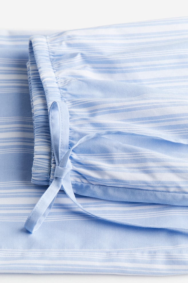 Pantalon de pyjama - Bleu clair/rayé - 5