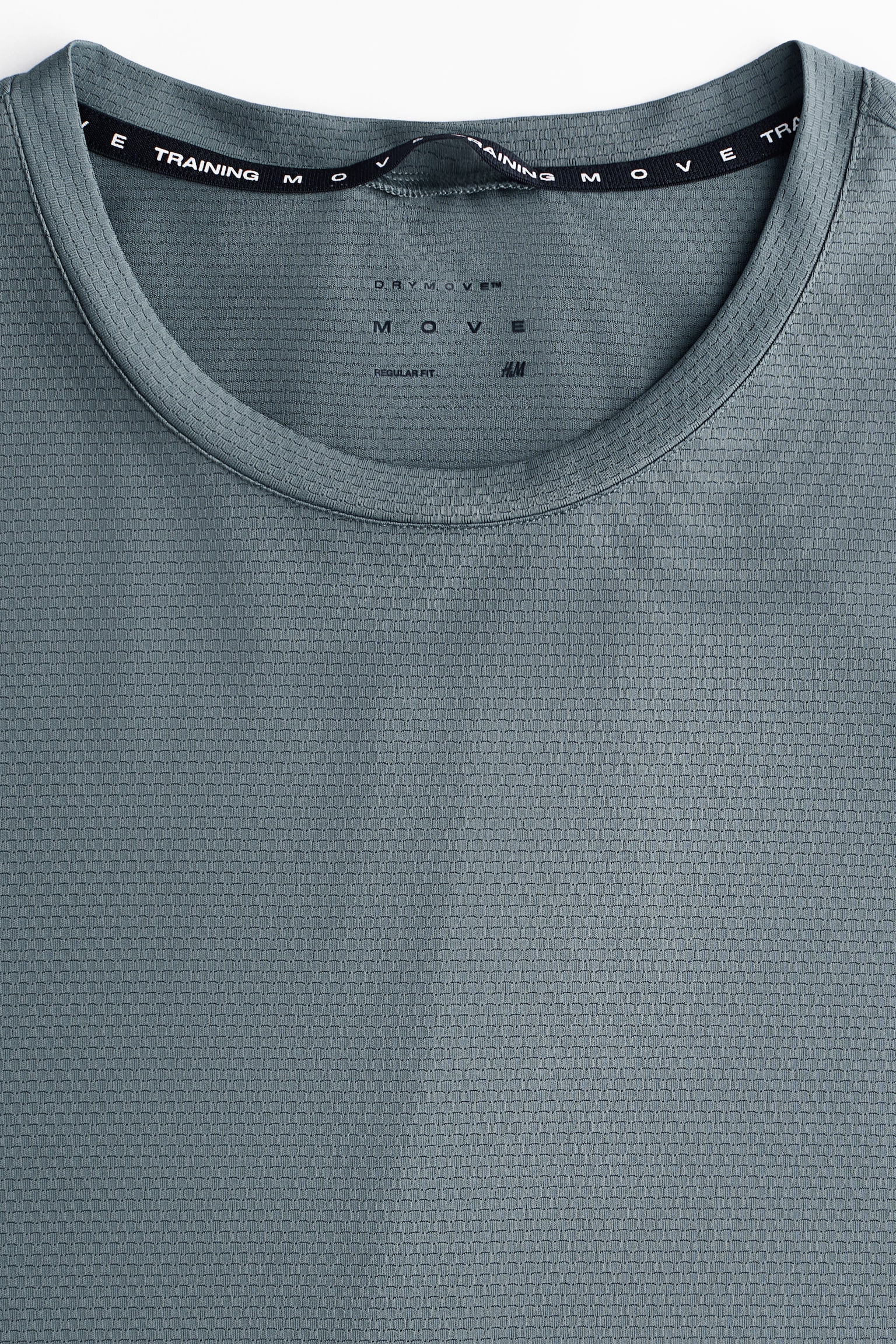 Mesh sports T-shirt with DryMove™ - Teal/Black/Grey marl/Dark blue/Beige/Dark brown/Grey marl/Dark green/Patterned - 5
