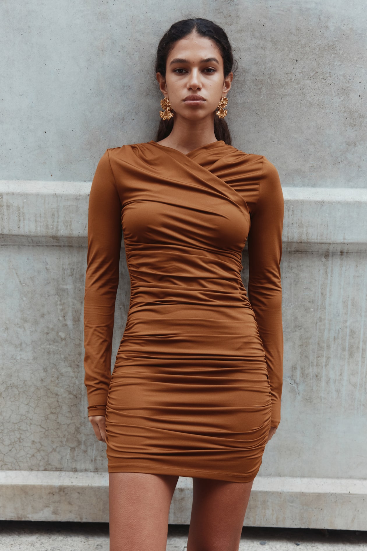Draped Jersey Dress - image 5