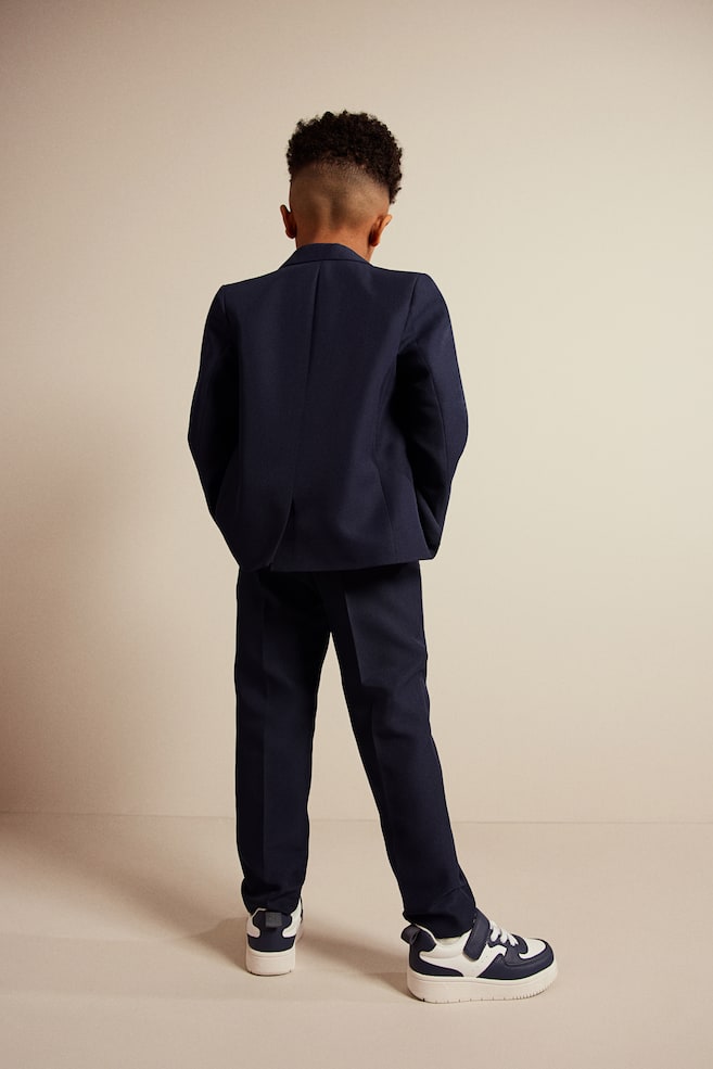 Suit trousers - Navy blue/Navy blue - 3