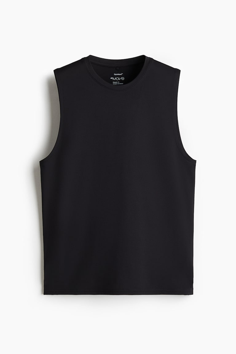 H&M Regular Fit Sports vest top with DryMove™ — Regular Fit Sports vest top with DryMove™