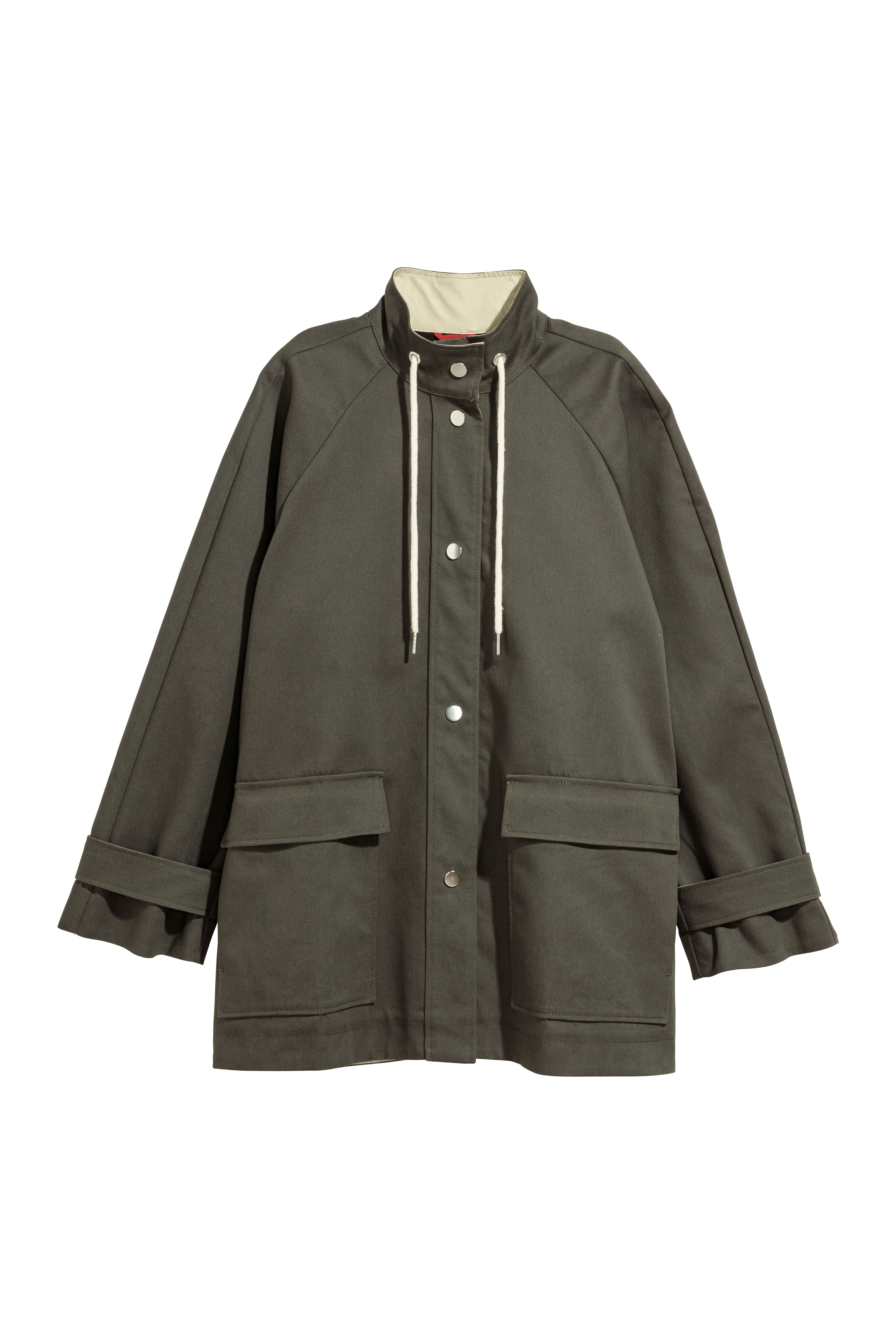 H&M shops wide cut coat