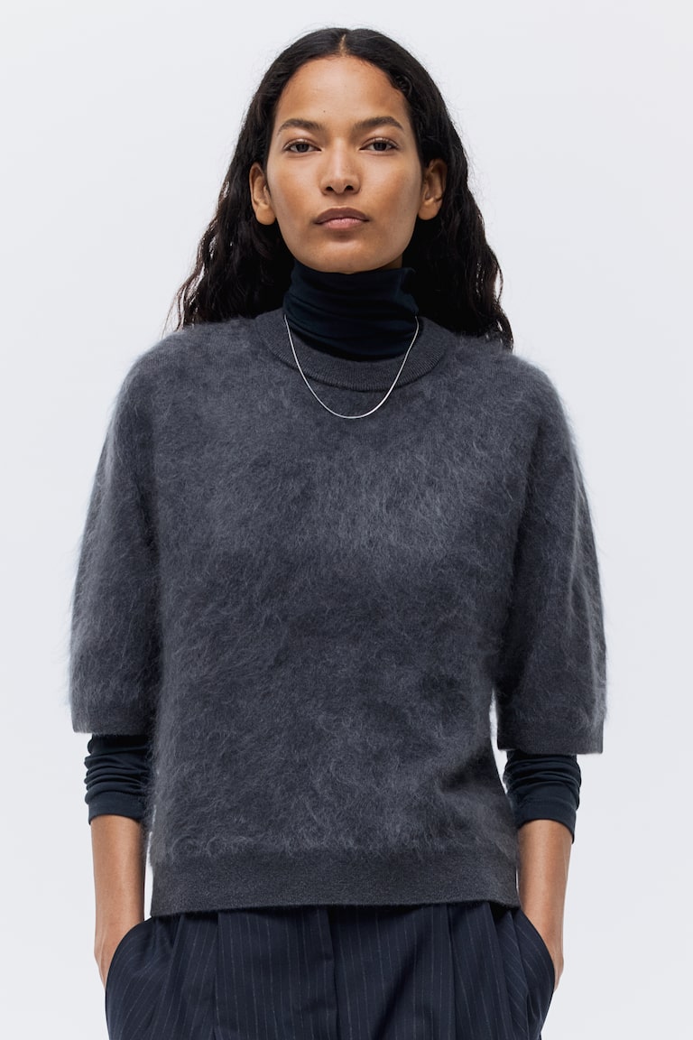Bluza od četkanog kašmira